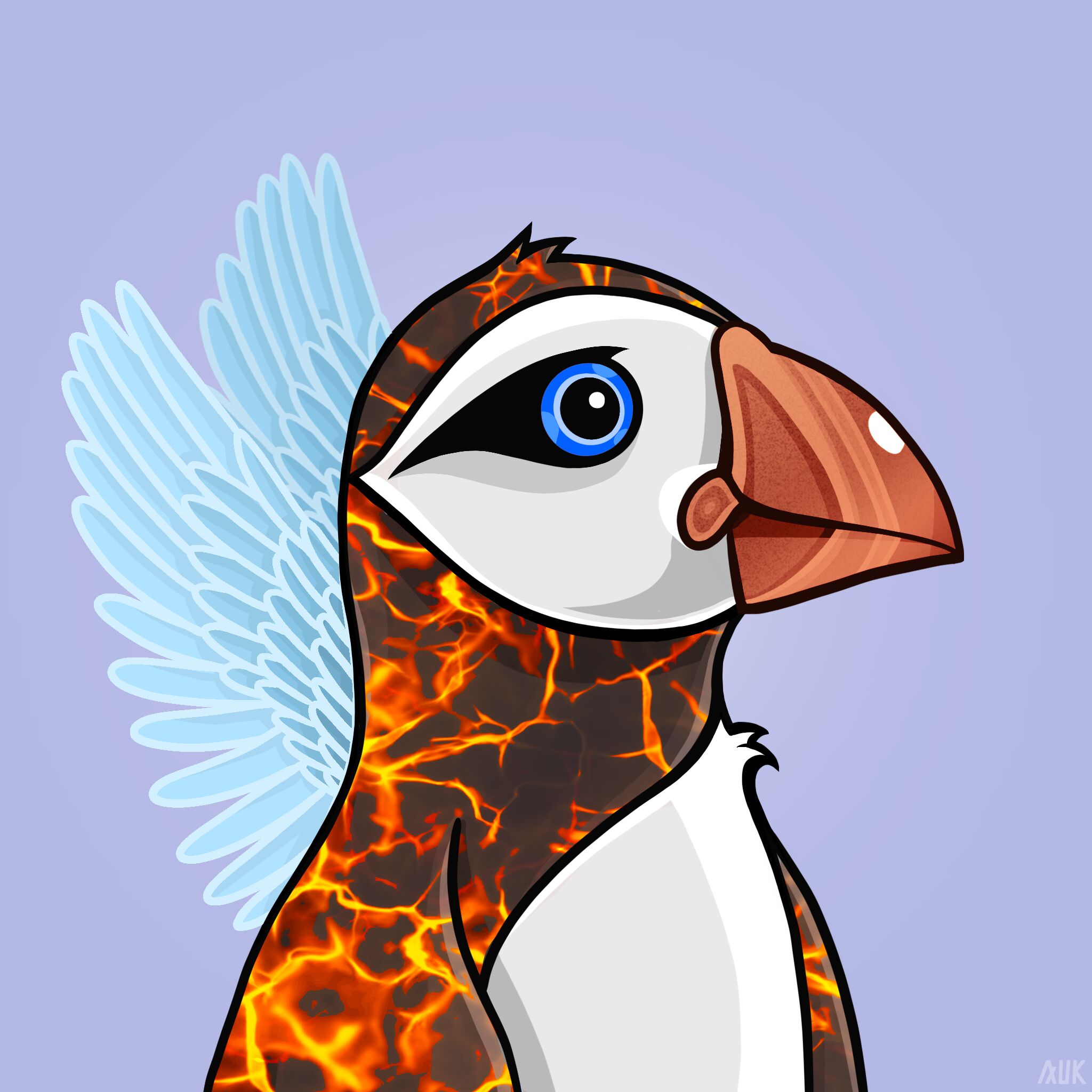 Poppin Puffins #2134 NFT on Algorand