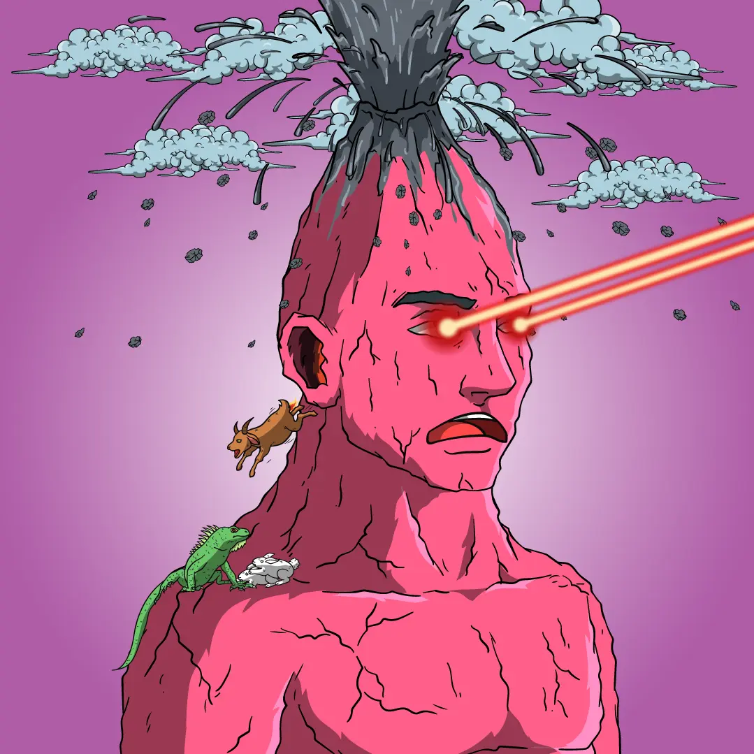 Volcano Boyz #1102 NFT on Algorand