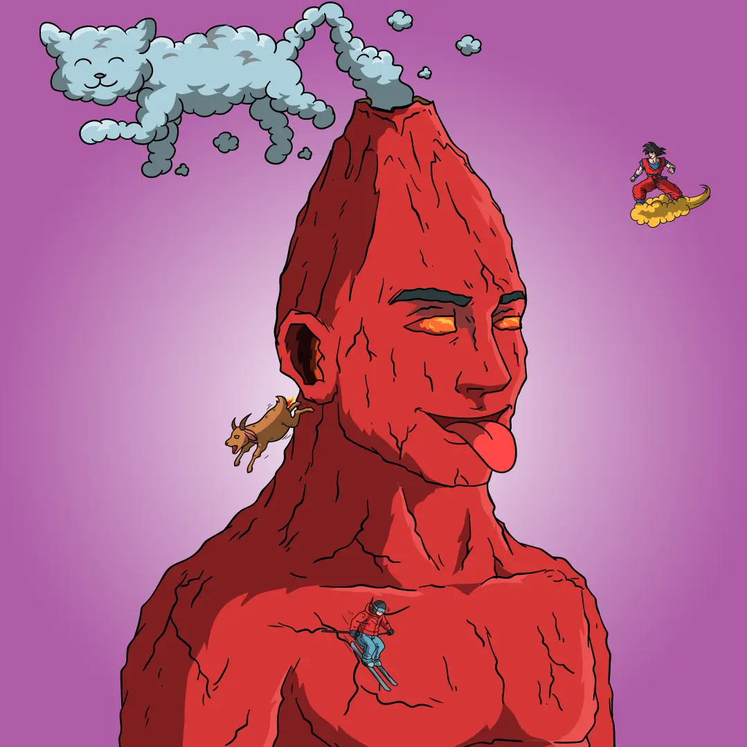 Volcano Boyz #1106 NFT on Algorand