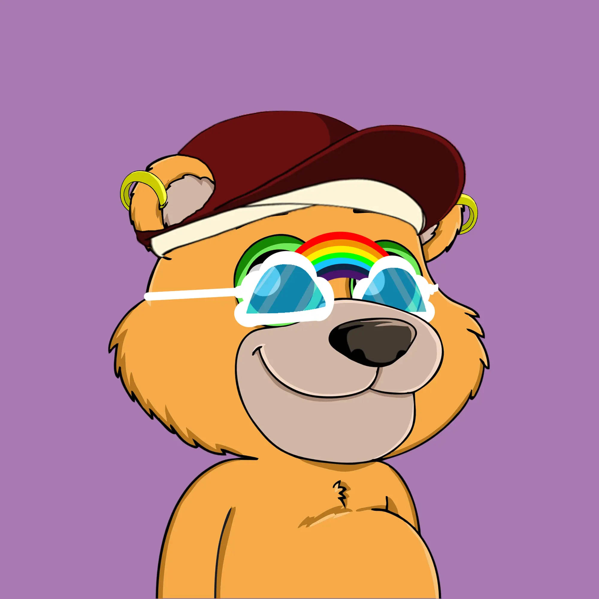 Gluttonous Bears #297 NFT on Algorand