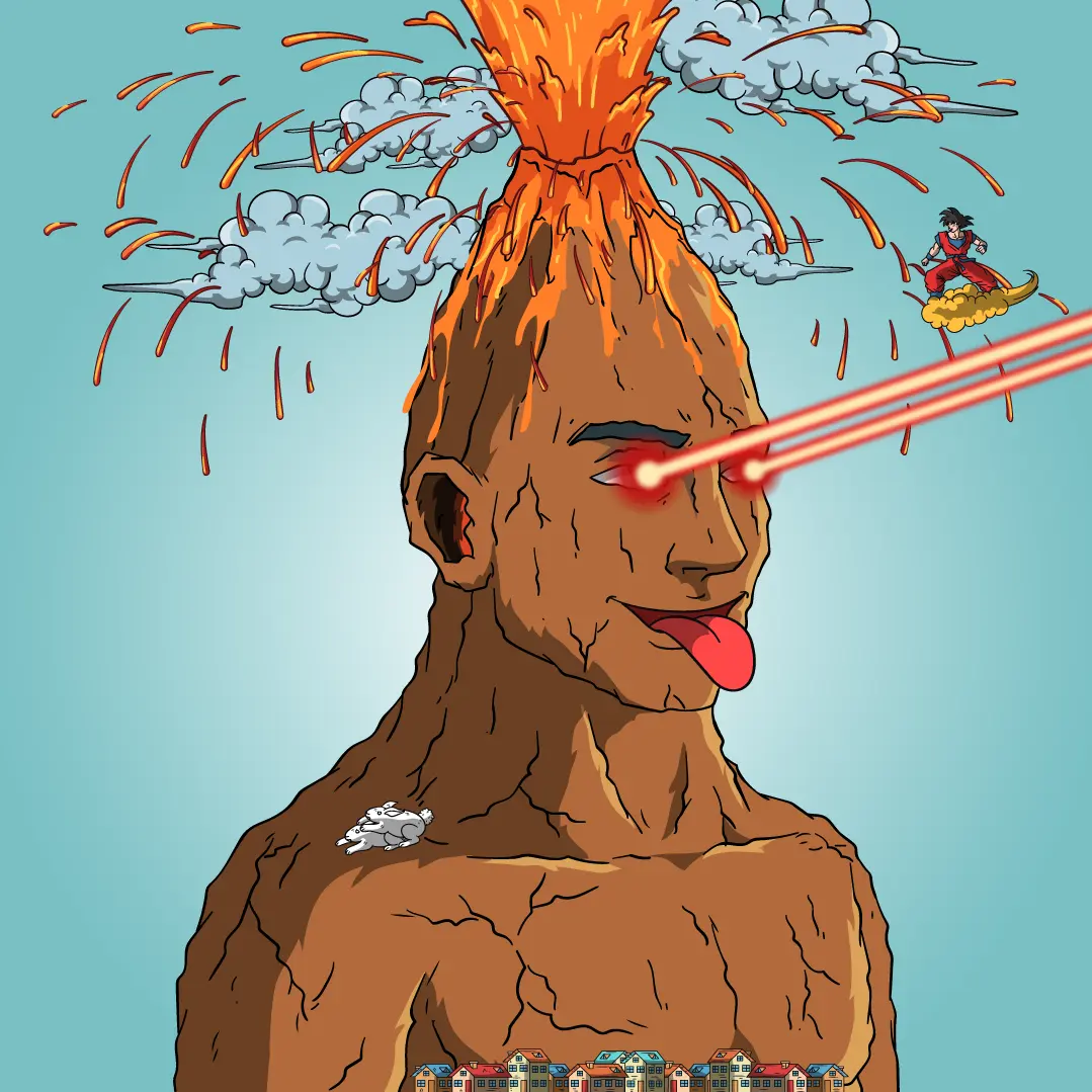 Volcano Boyz #1360 NFT on Algorand