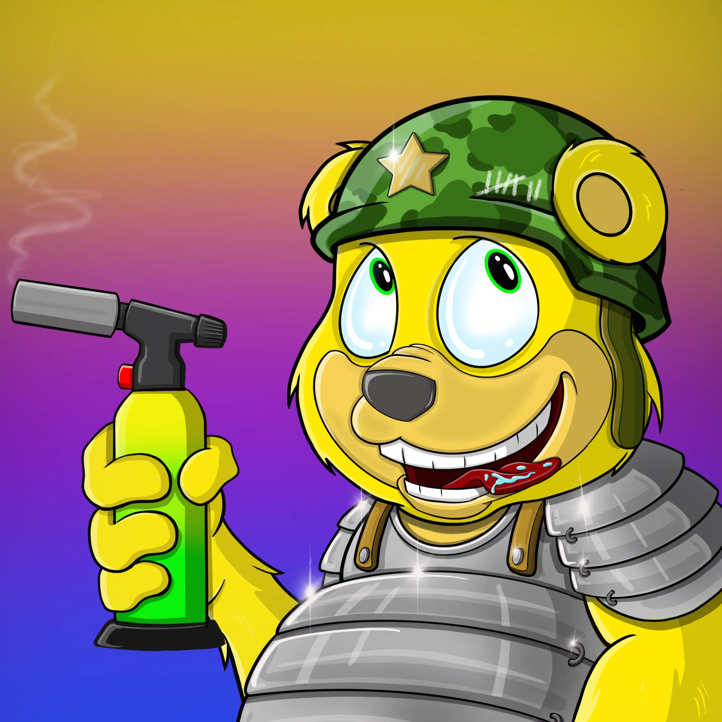 Burnin Bears #1946 NFT on Algorand