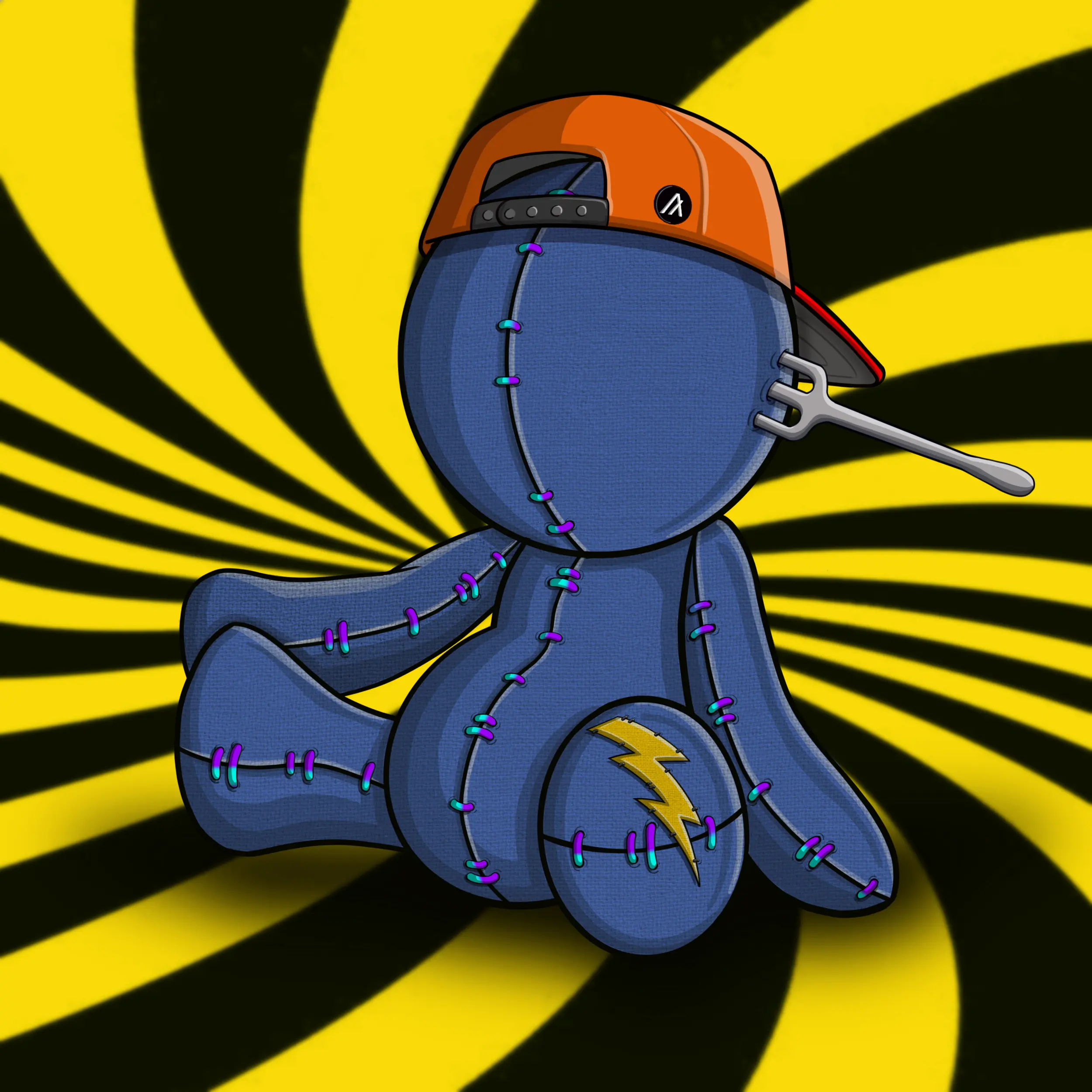 Trippy Stitch #901 NFT on Algorand