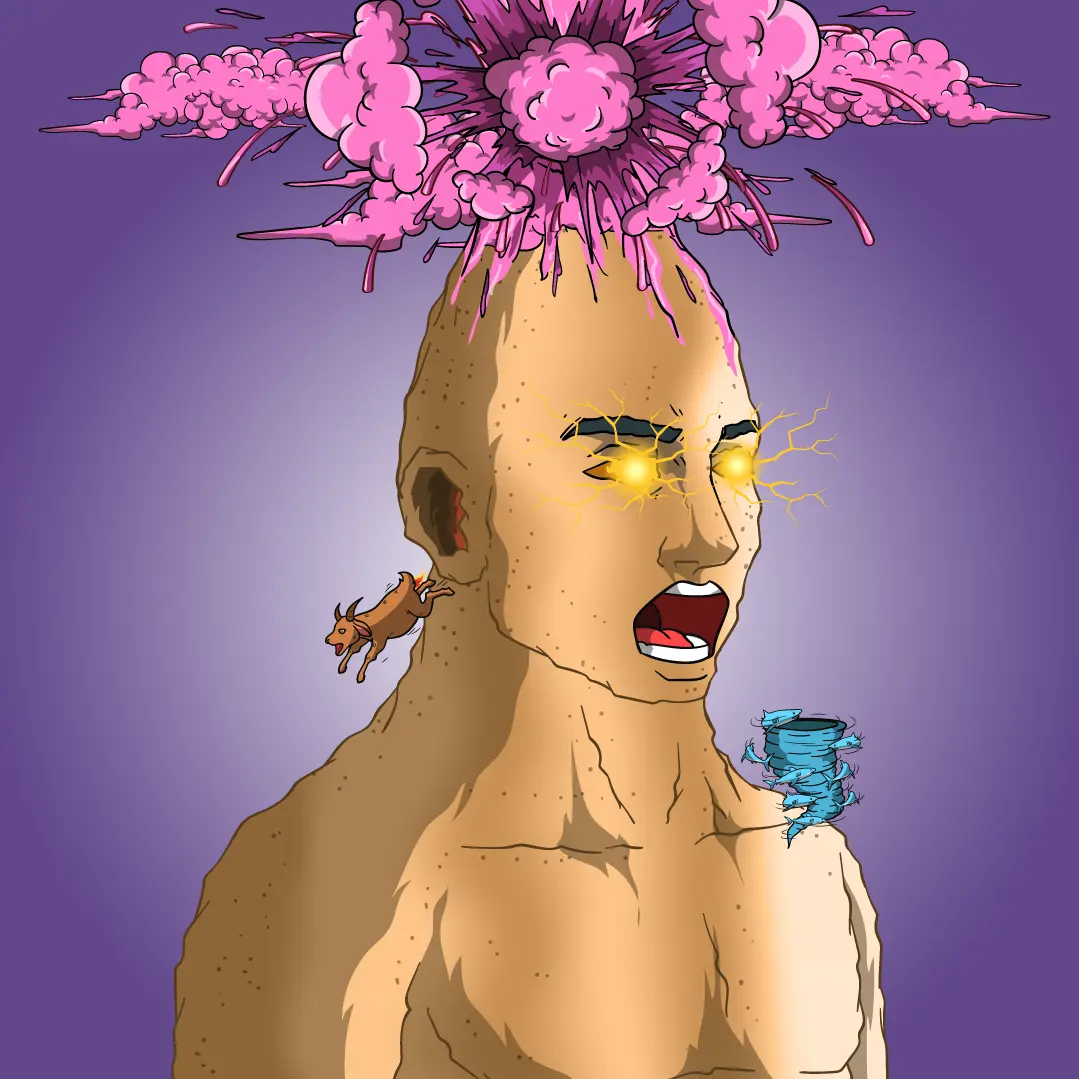 Volcano Boyz #445 NFT on Algorand