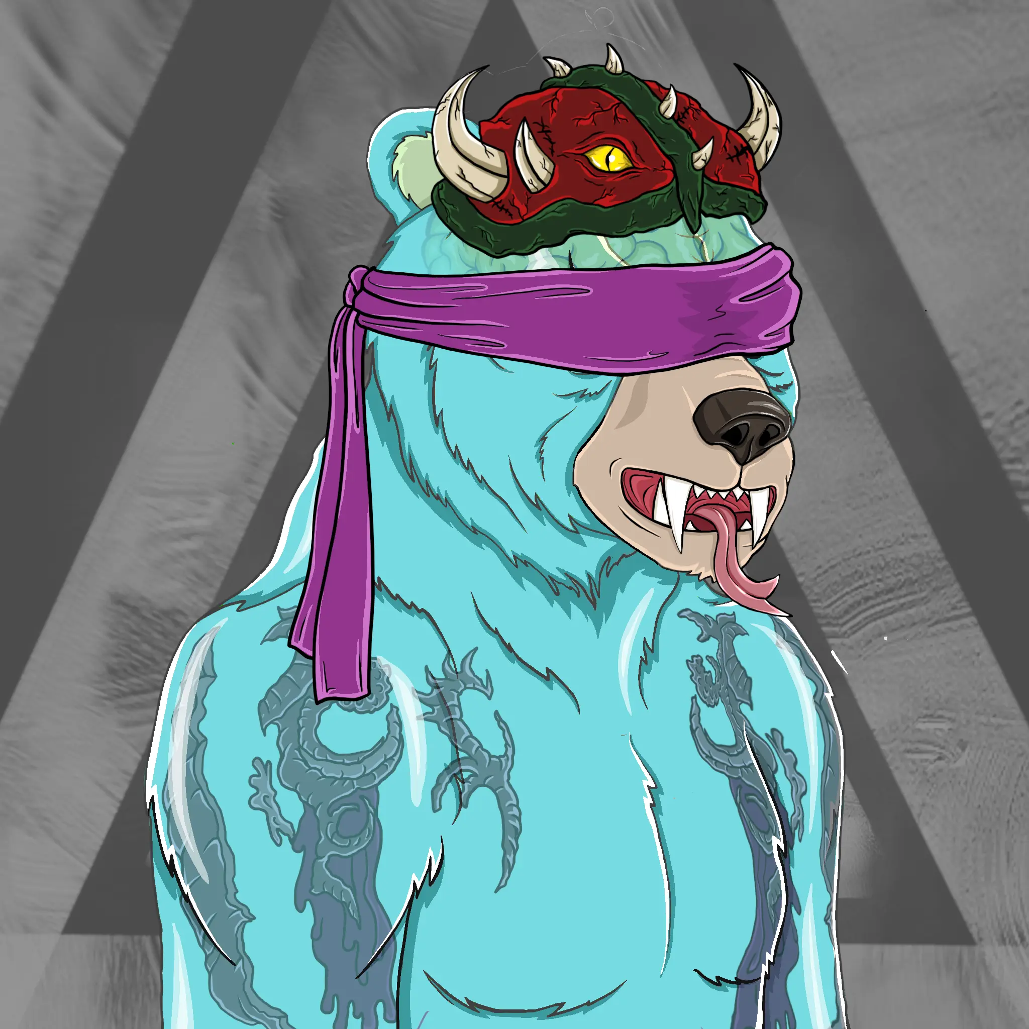 Mad Bears #1222 NFT on Algorand