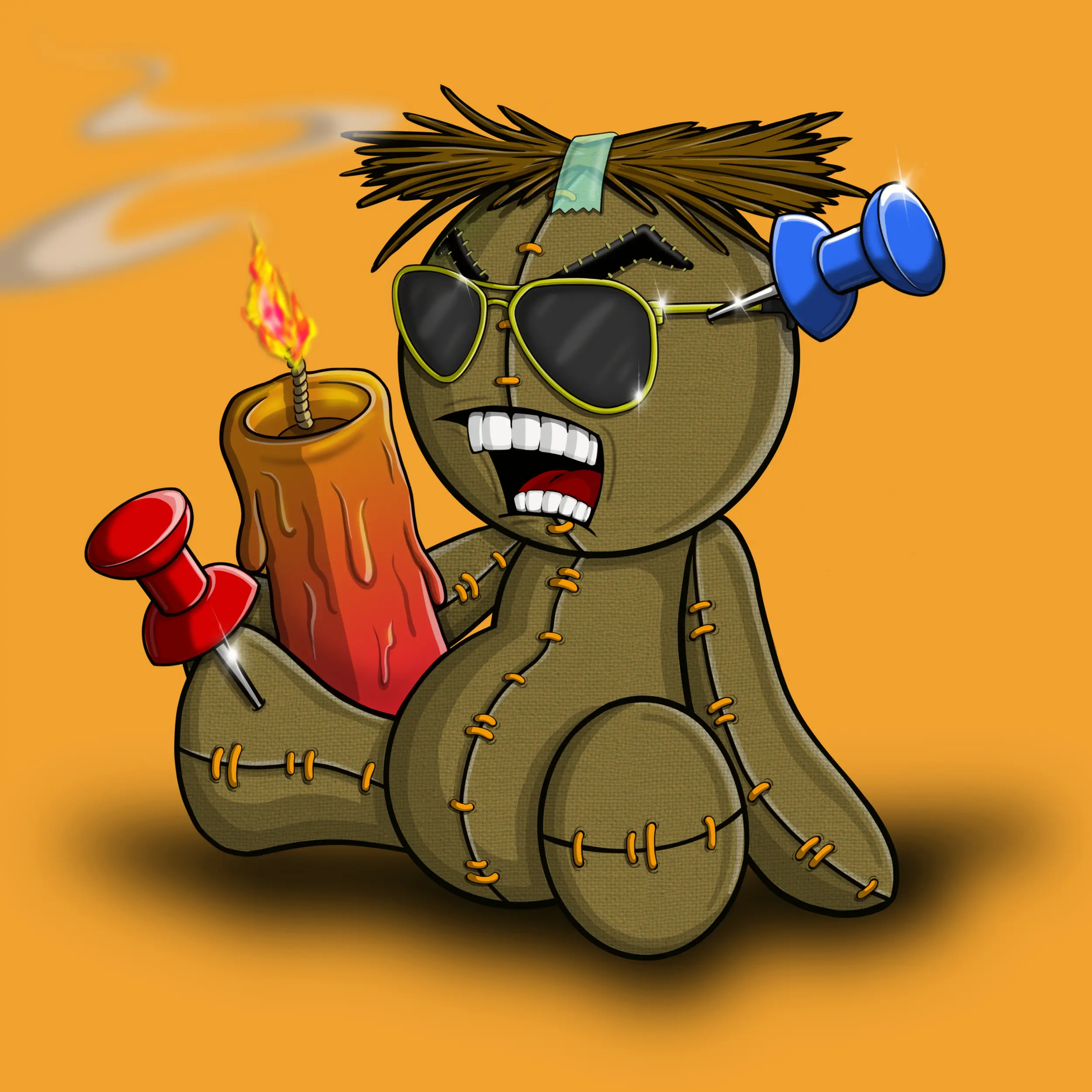 Trippy Stitch #388 NFT on Algorand