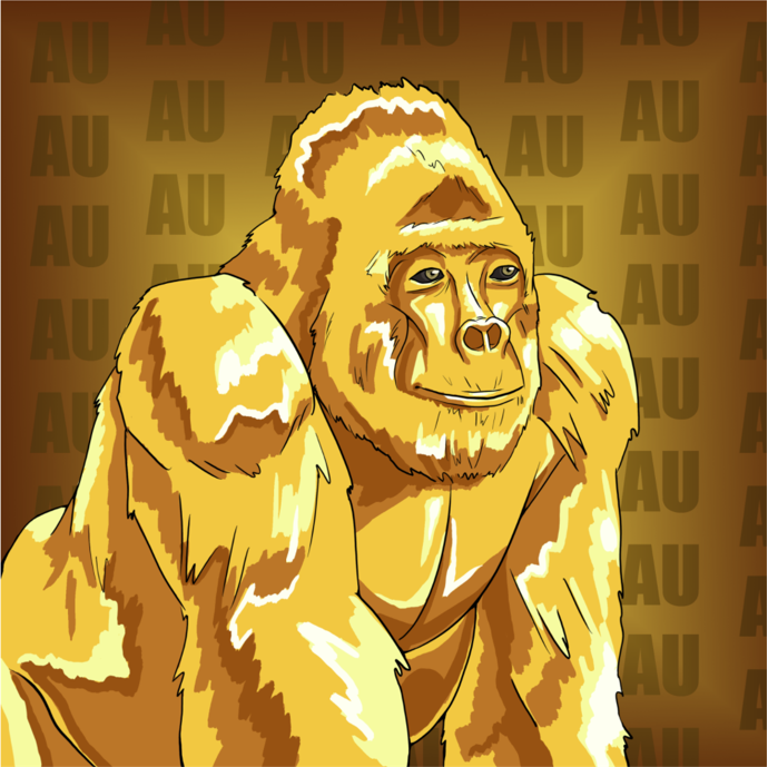 (Golden)Algorilla#11 NFT on Algorand
