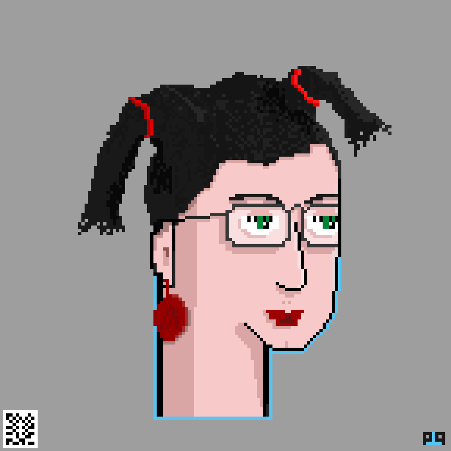 Pixeltrait #51 NFT on Algorand