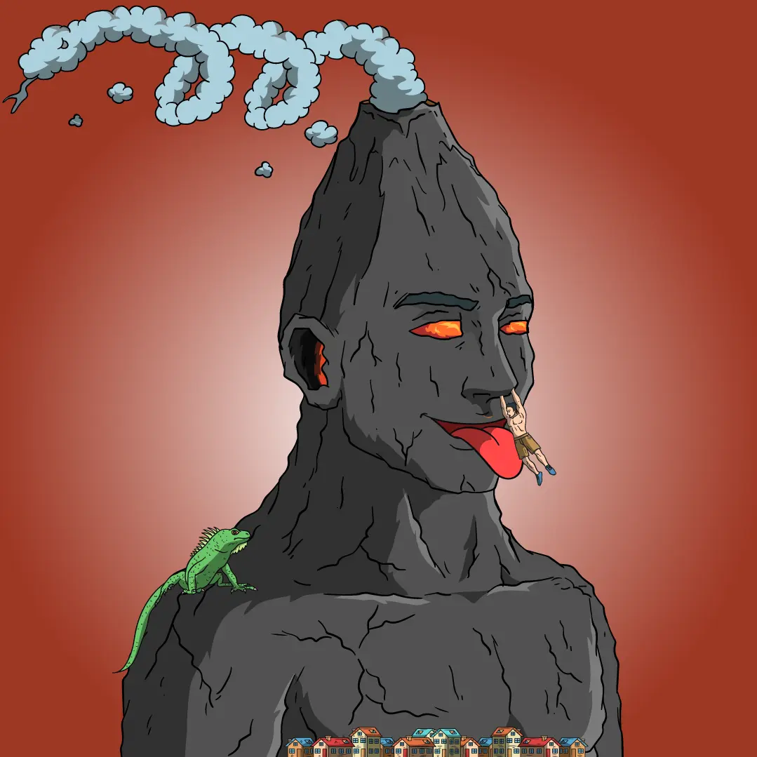 Volcano Boyz #1207 NFT on Algorand