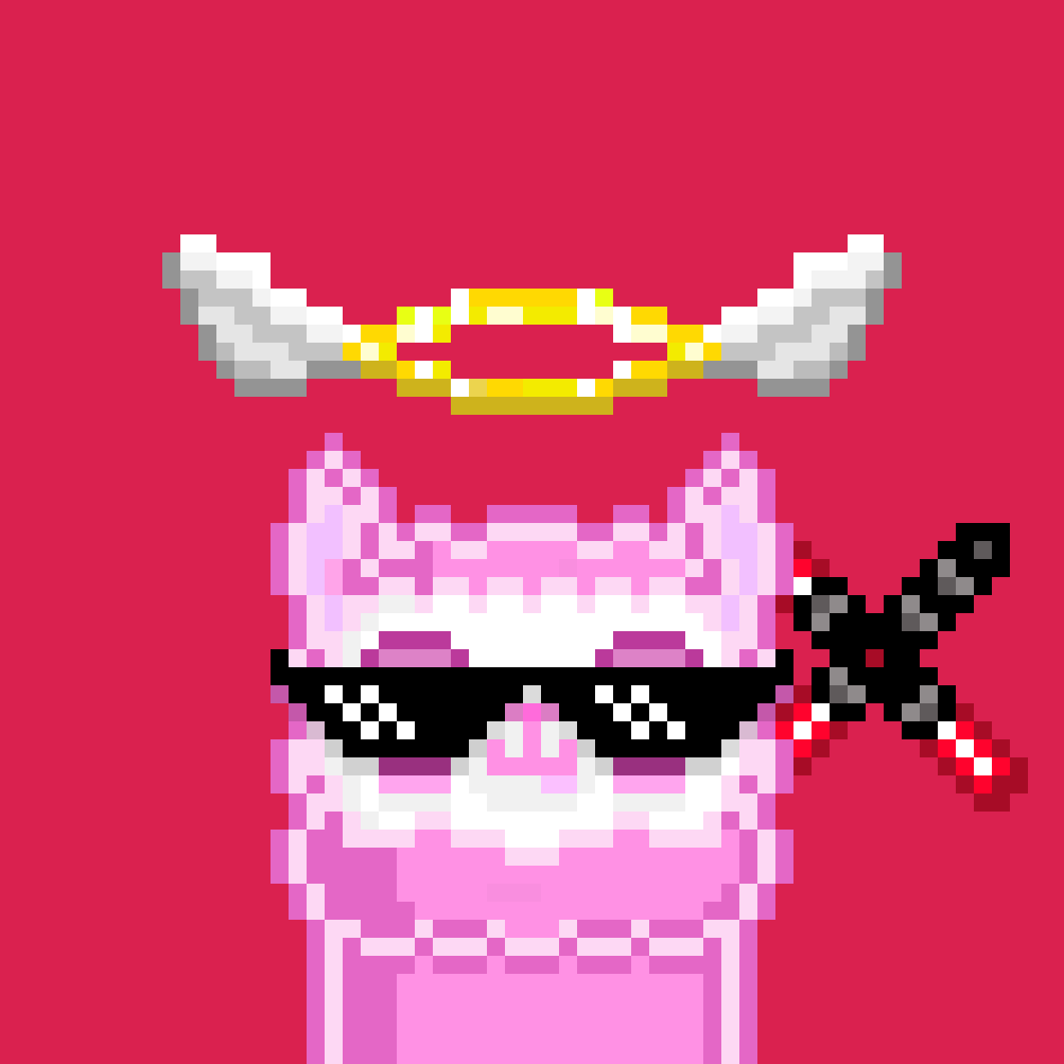 AL_PACA PIXEL CLUB #1496 NFT on Algorand