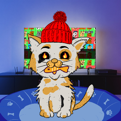 Happy Hoomens Cat#0672 NFT on Algorand