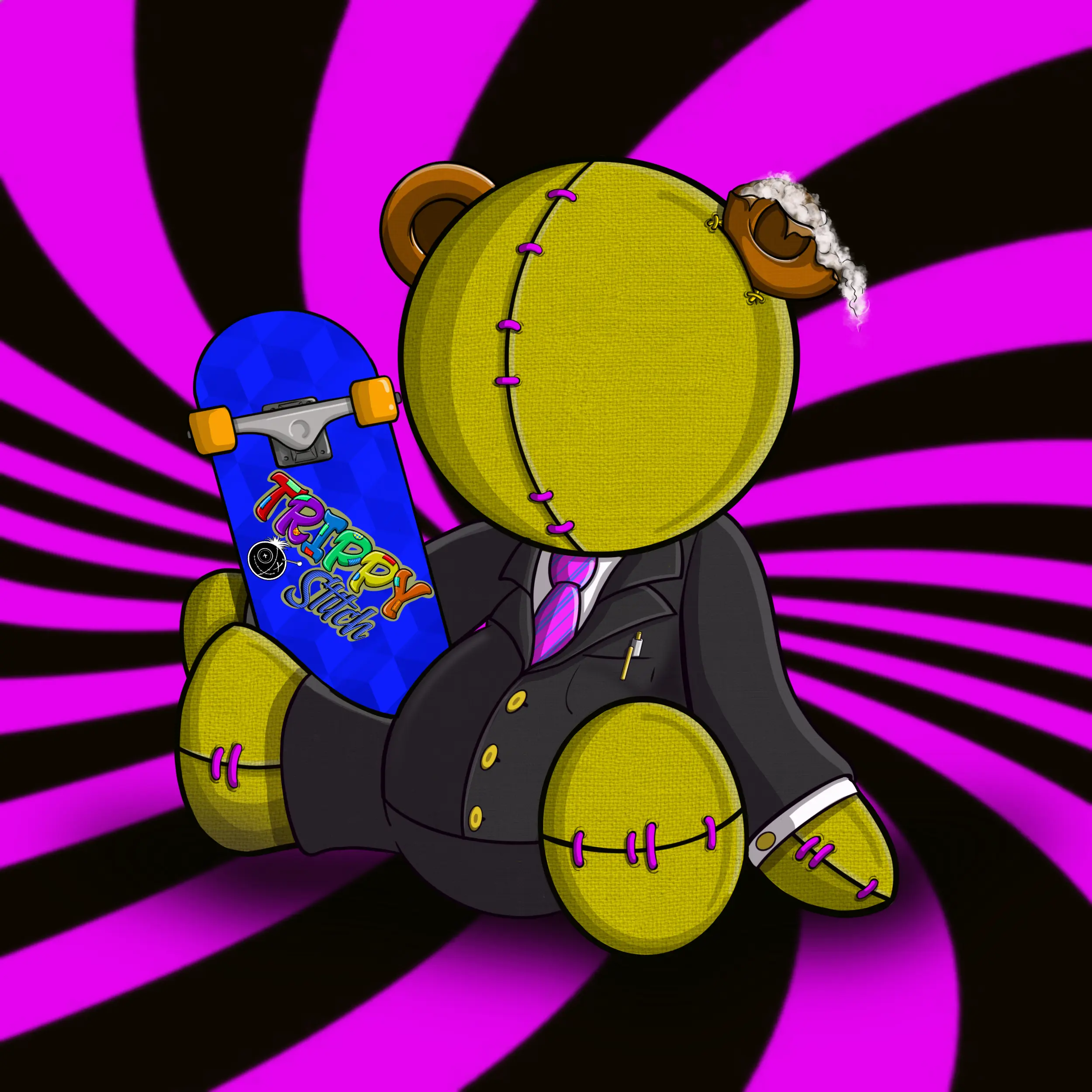 Trippy Stitch #112 NFT on Algorand