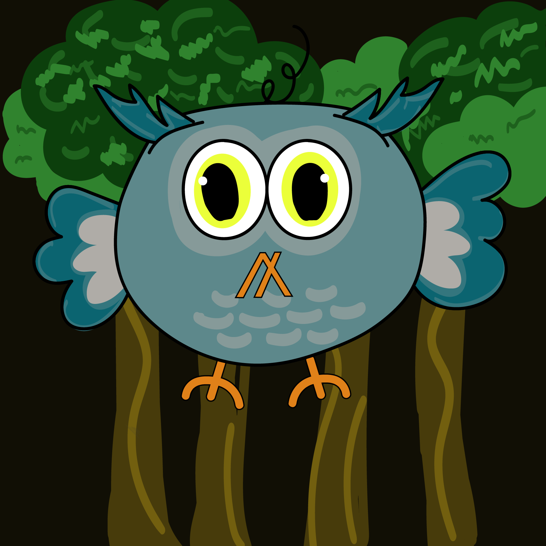 Owlgos Owl Mini Series #009 NFT on Algorand