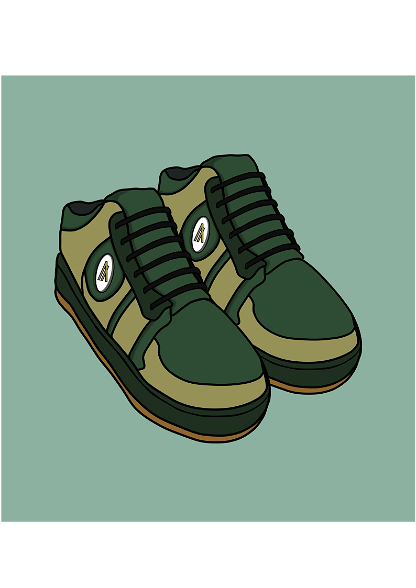 AlgoShoes - Khaki & Evergreen