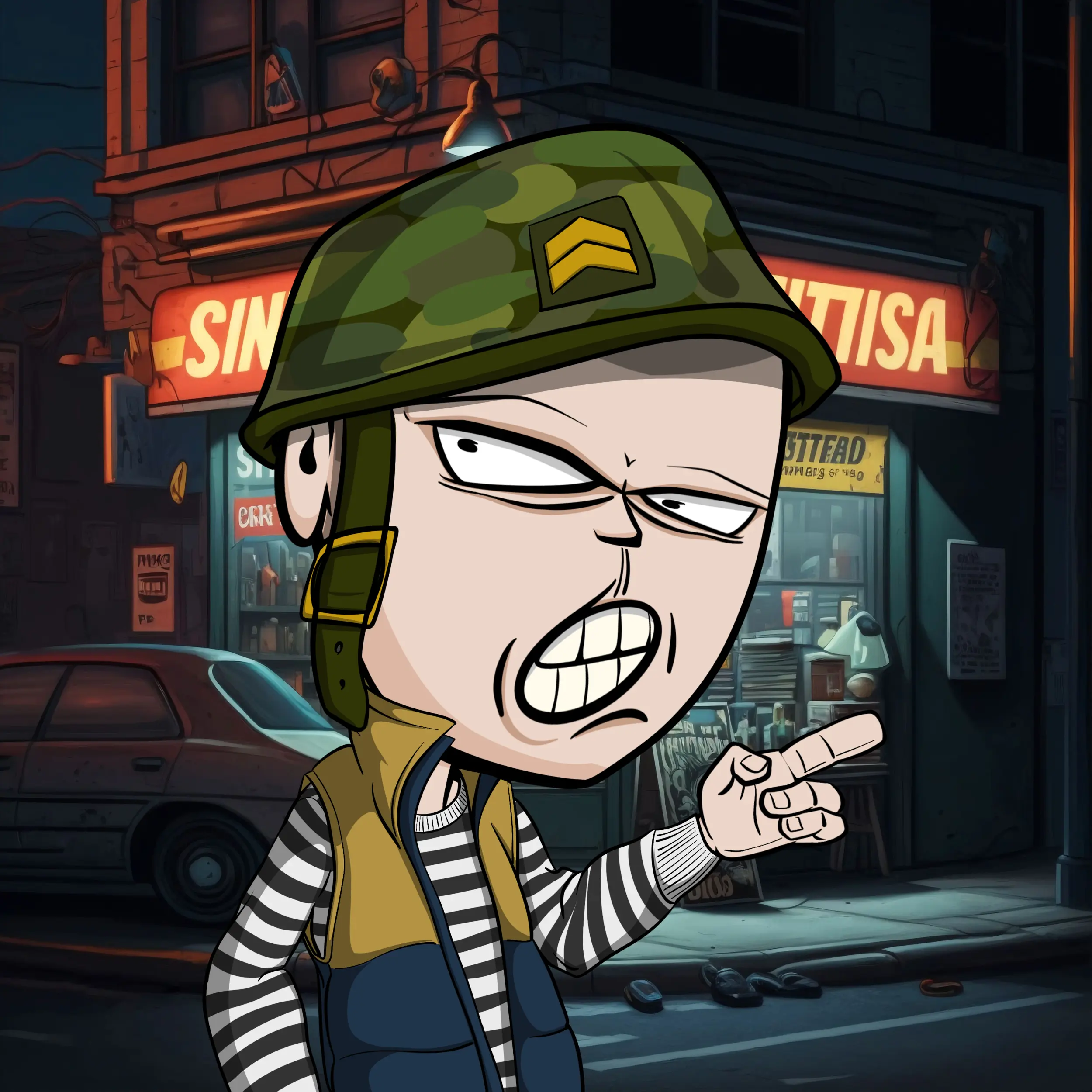 CoolCockGangs #347 NFT on Algorand