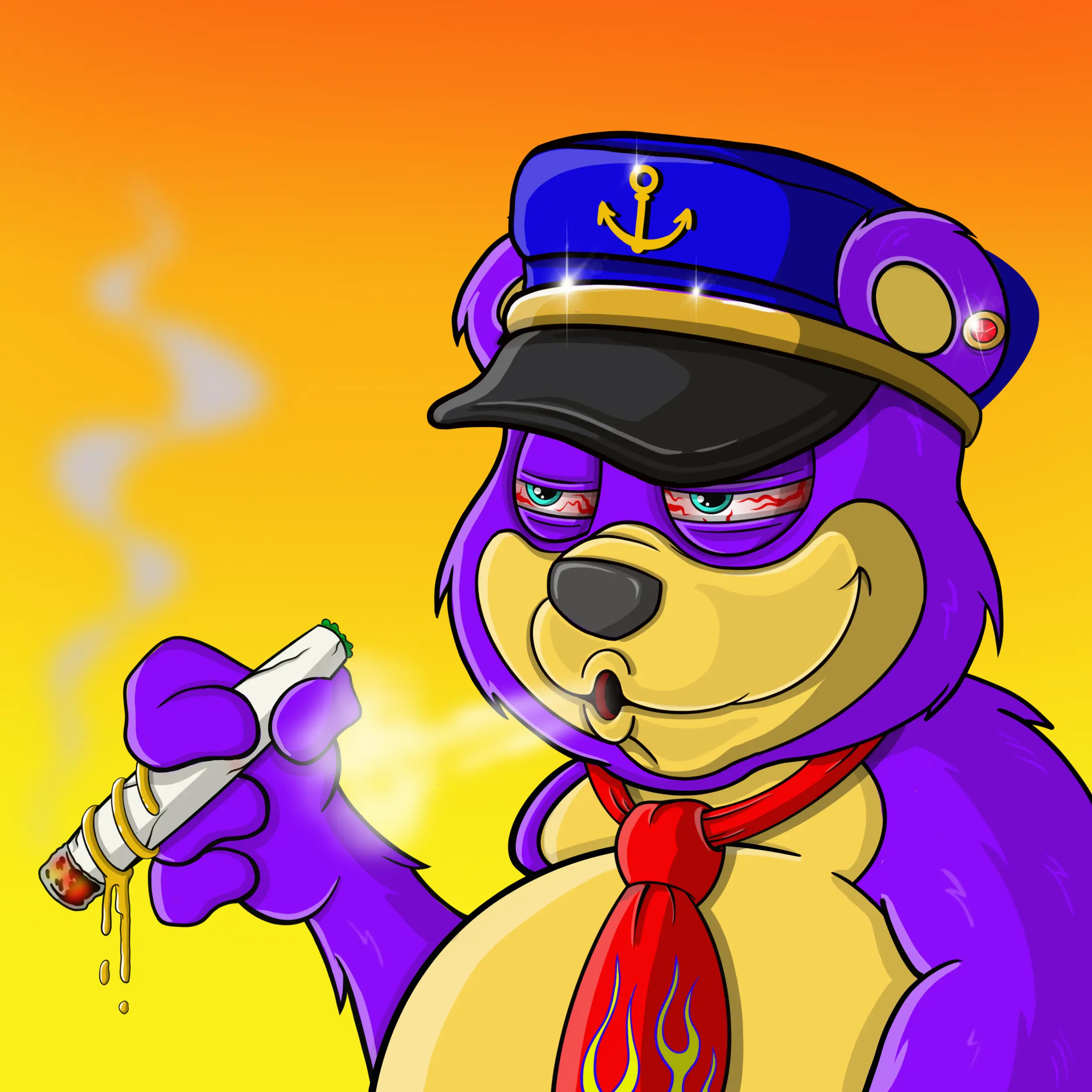 Burnin Bears #306 NFT on Algorand