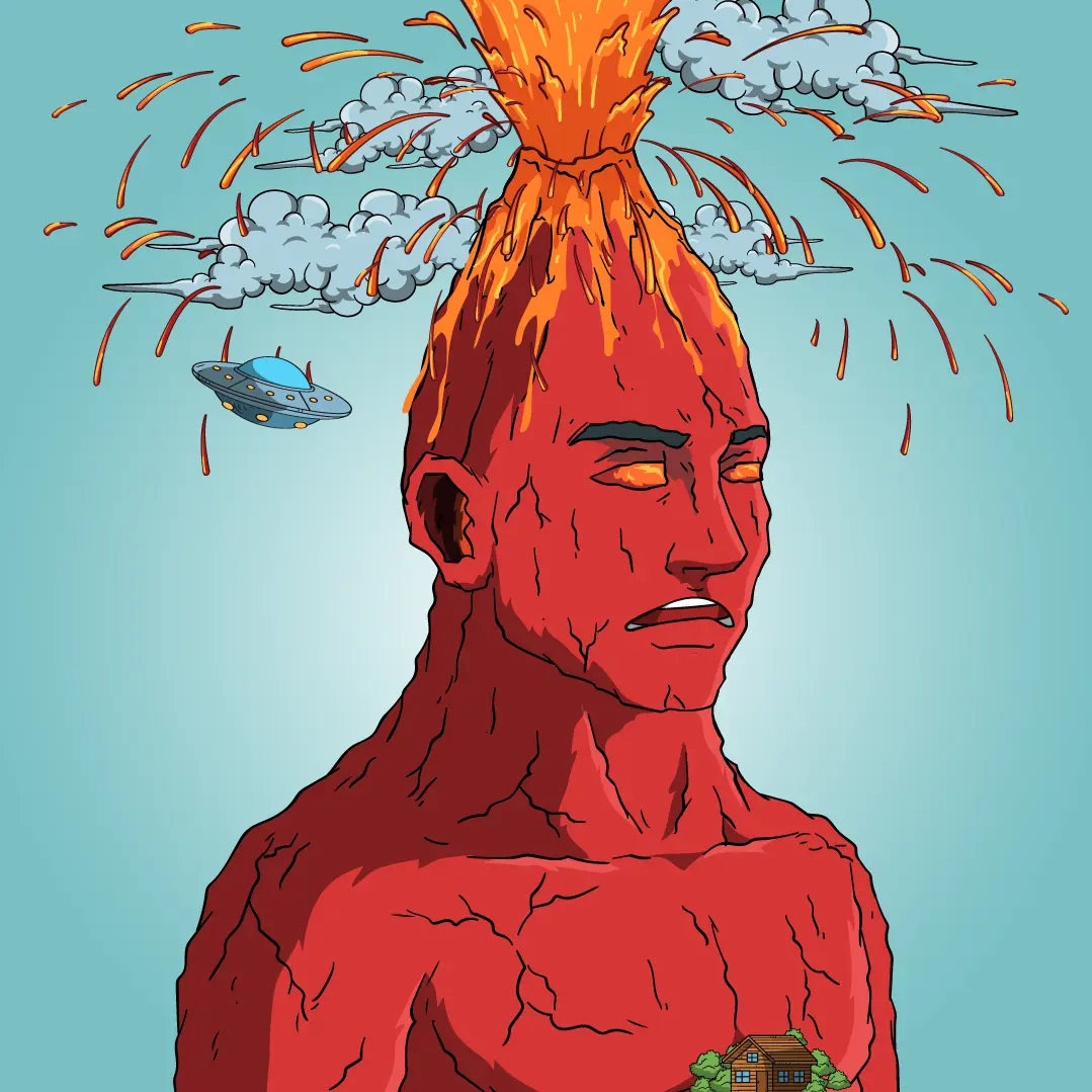 Volcano Boyz #1966 NFT on Algorand