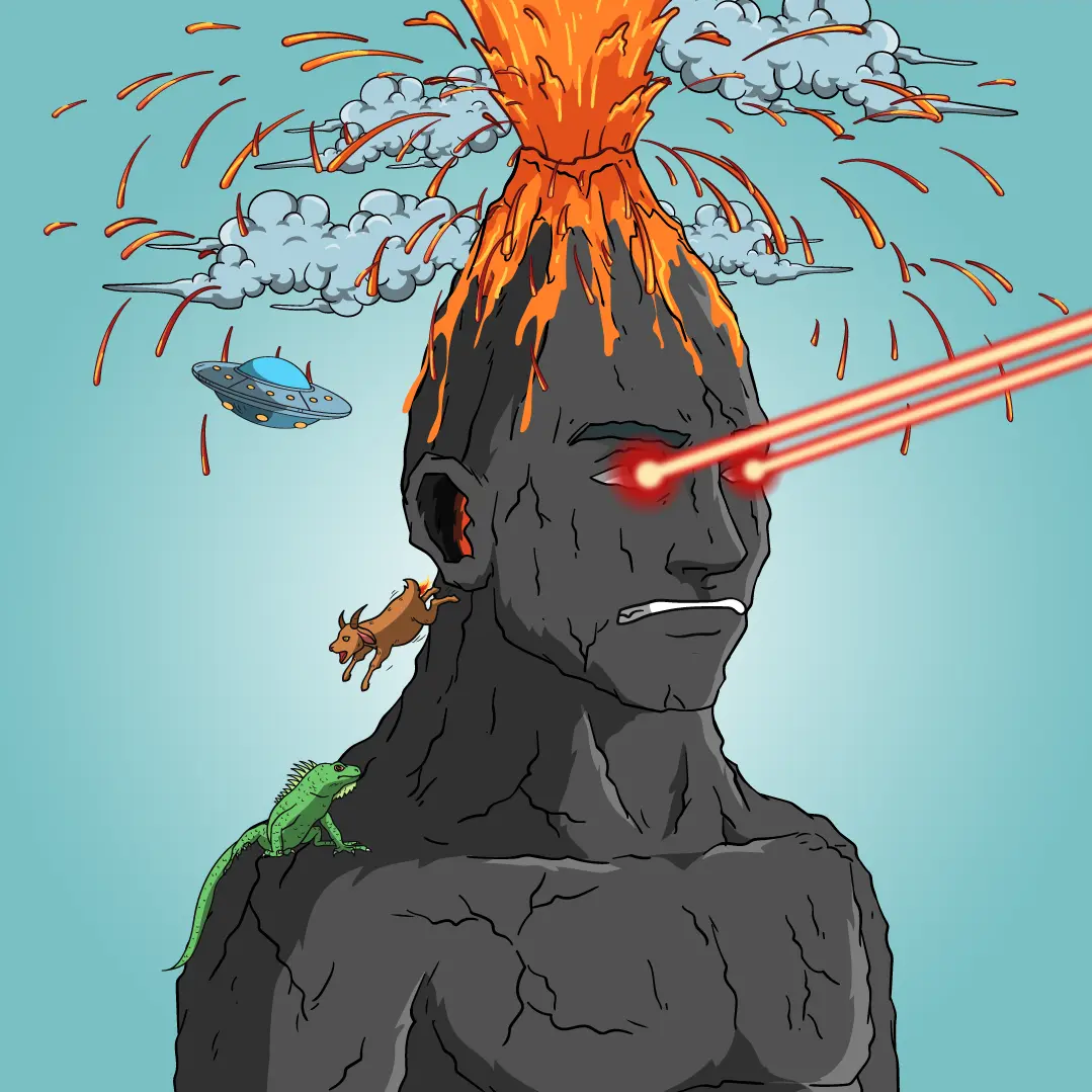 Volcano Boyz #524 NFT on Algorand