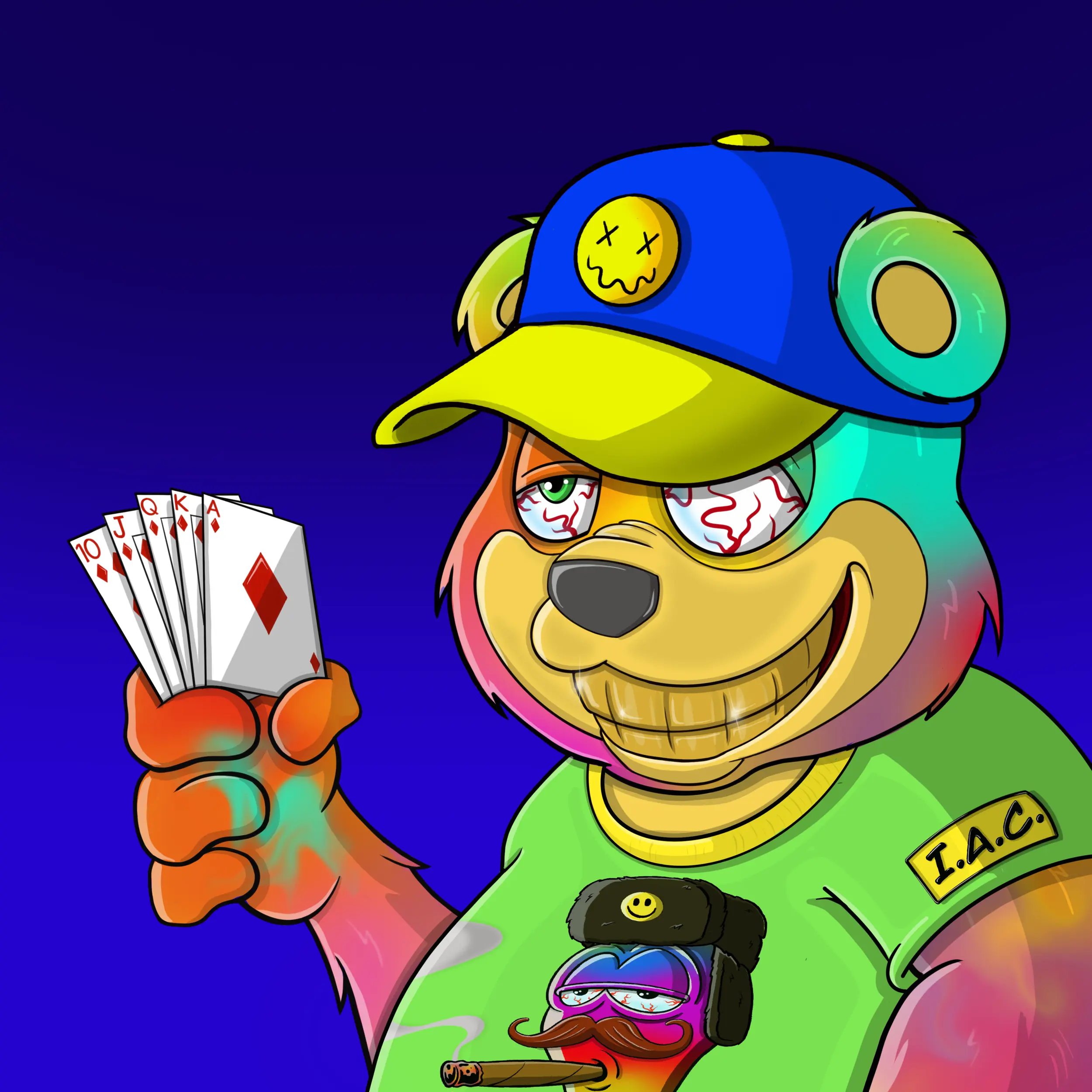 Burnin Bears #474 NFT on Algorand