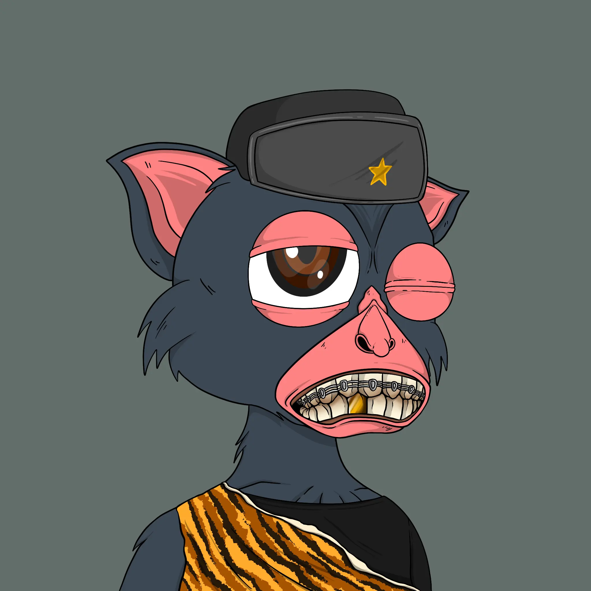 Trendy Tarsier #2266 NFT on Algorand