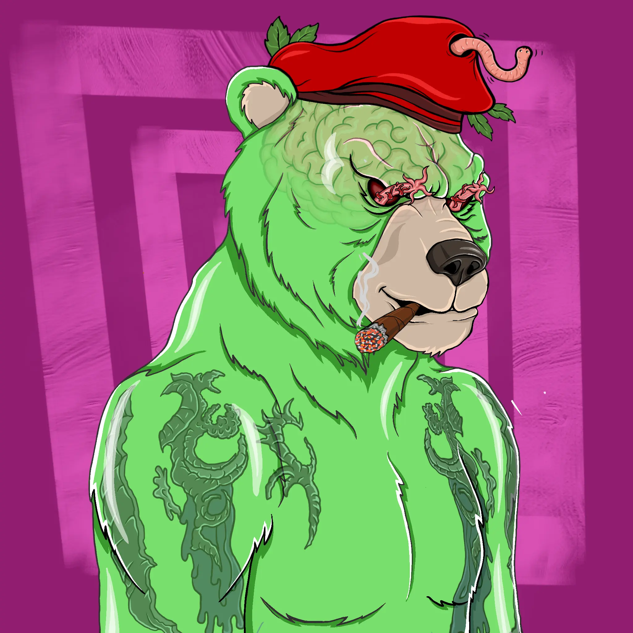 Mad Bears #1985 NFT on Algorand