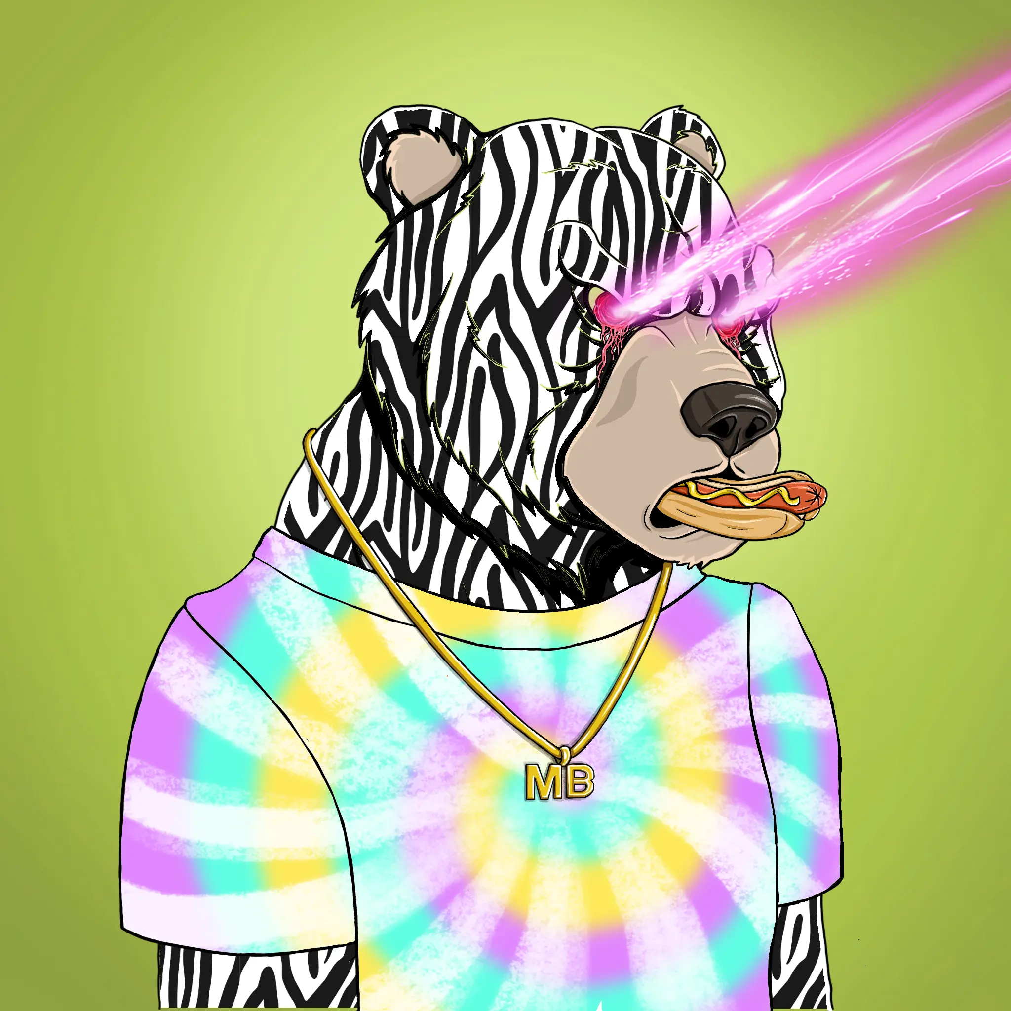 Mad Bears #125 NFT on Algorand