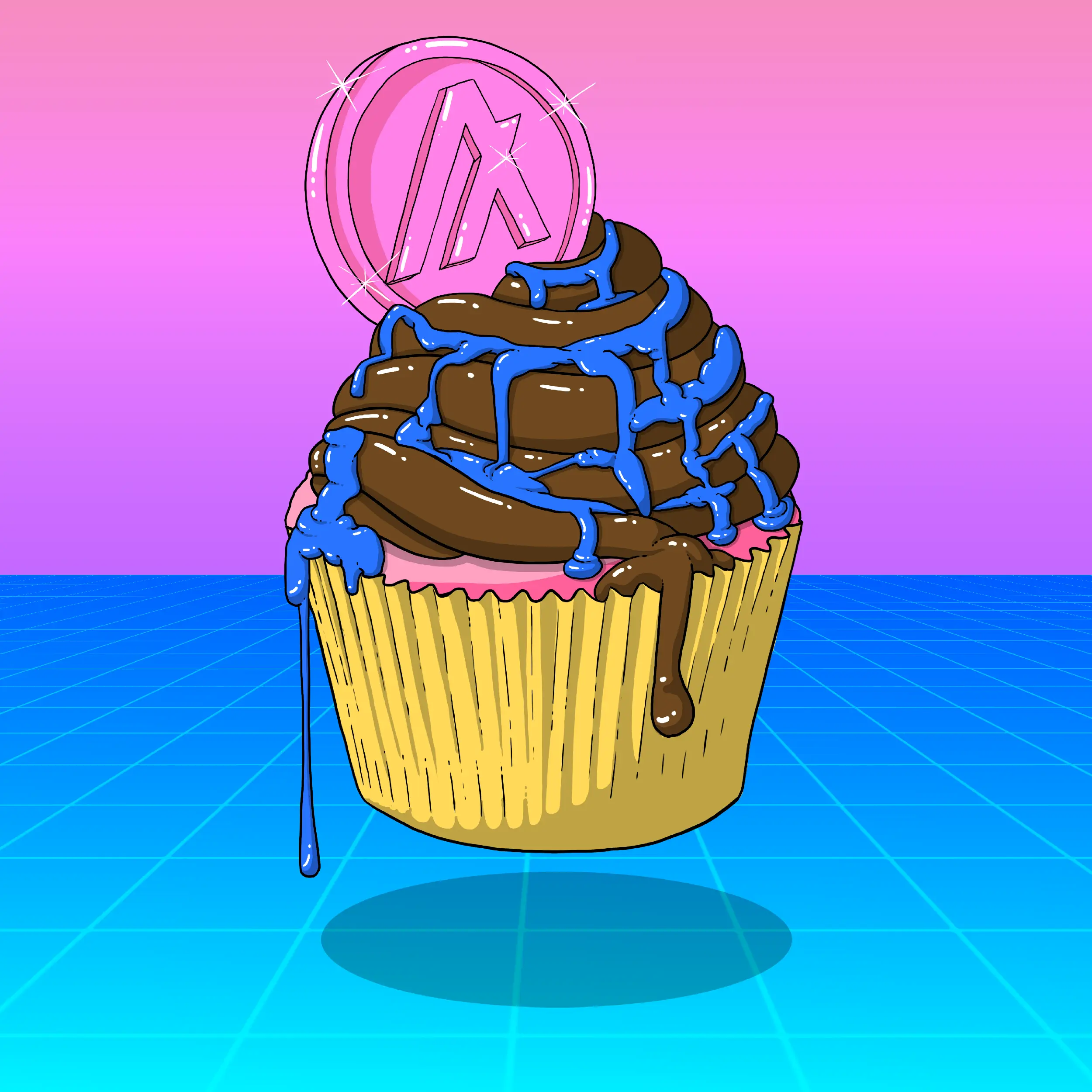 Cupcakes #10 NFT on Algorand