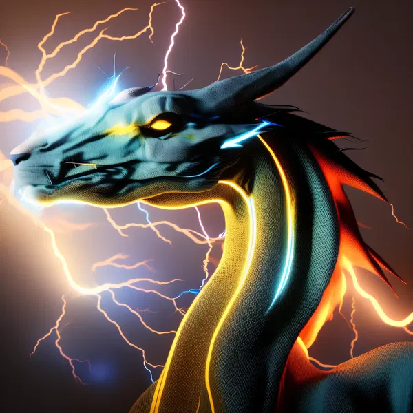 An image of DragonFi Thunder Dragons #36