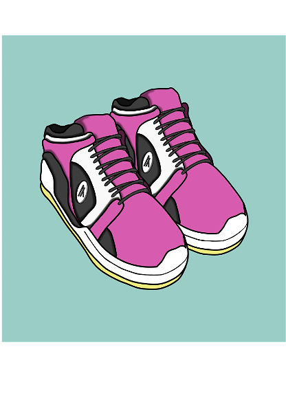 AlgoShoes - Pink Ranger