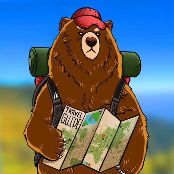 An image of (#026) Beary the Traveler