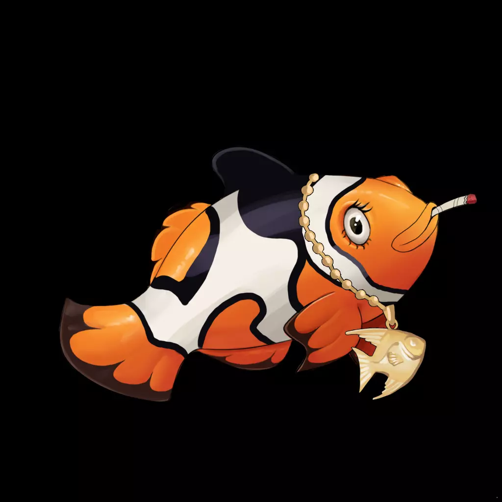 Clown Fish #237 NFT on Algorand