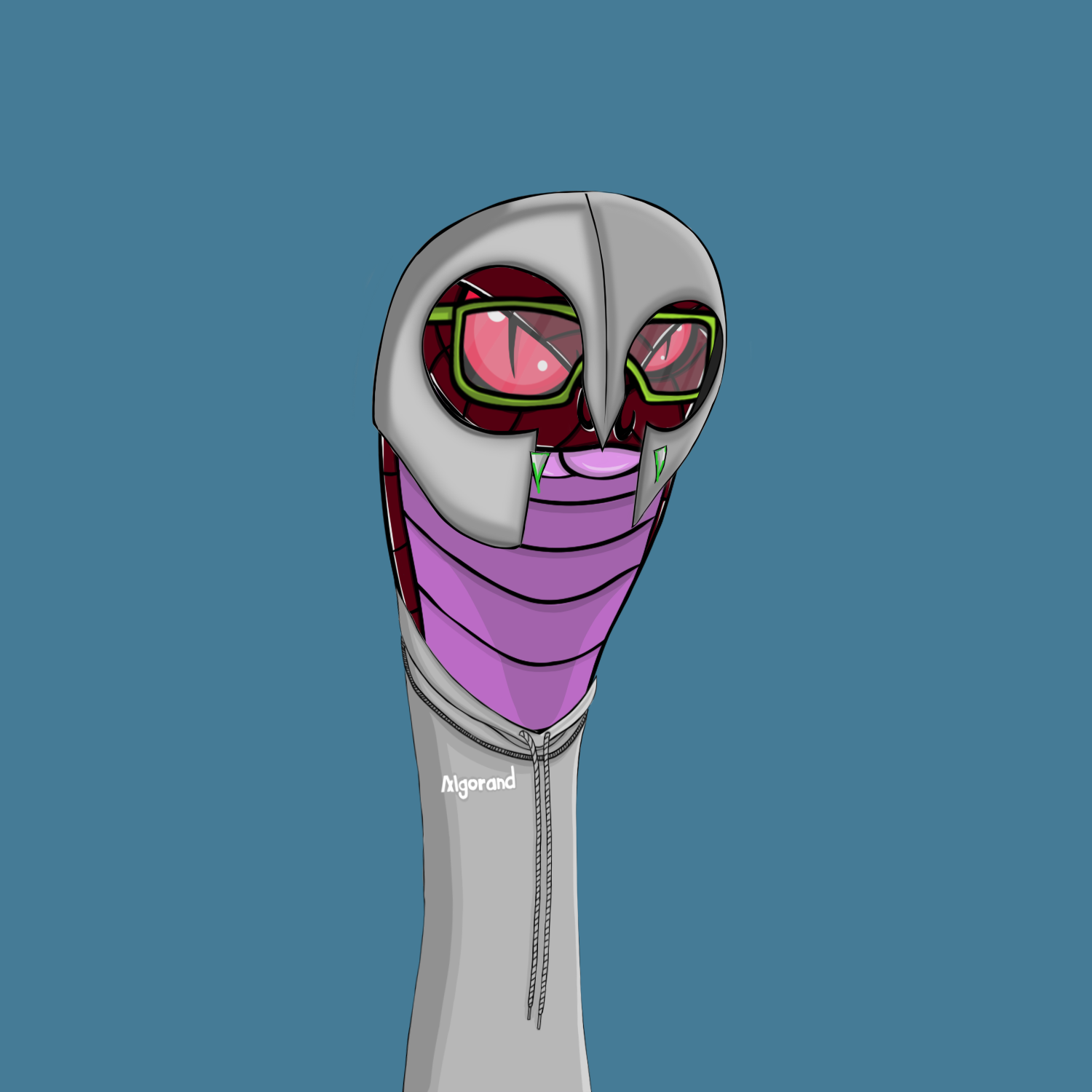 The Snake Cartel #595 NFT on Algorand