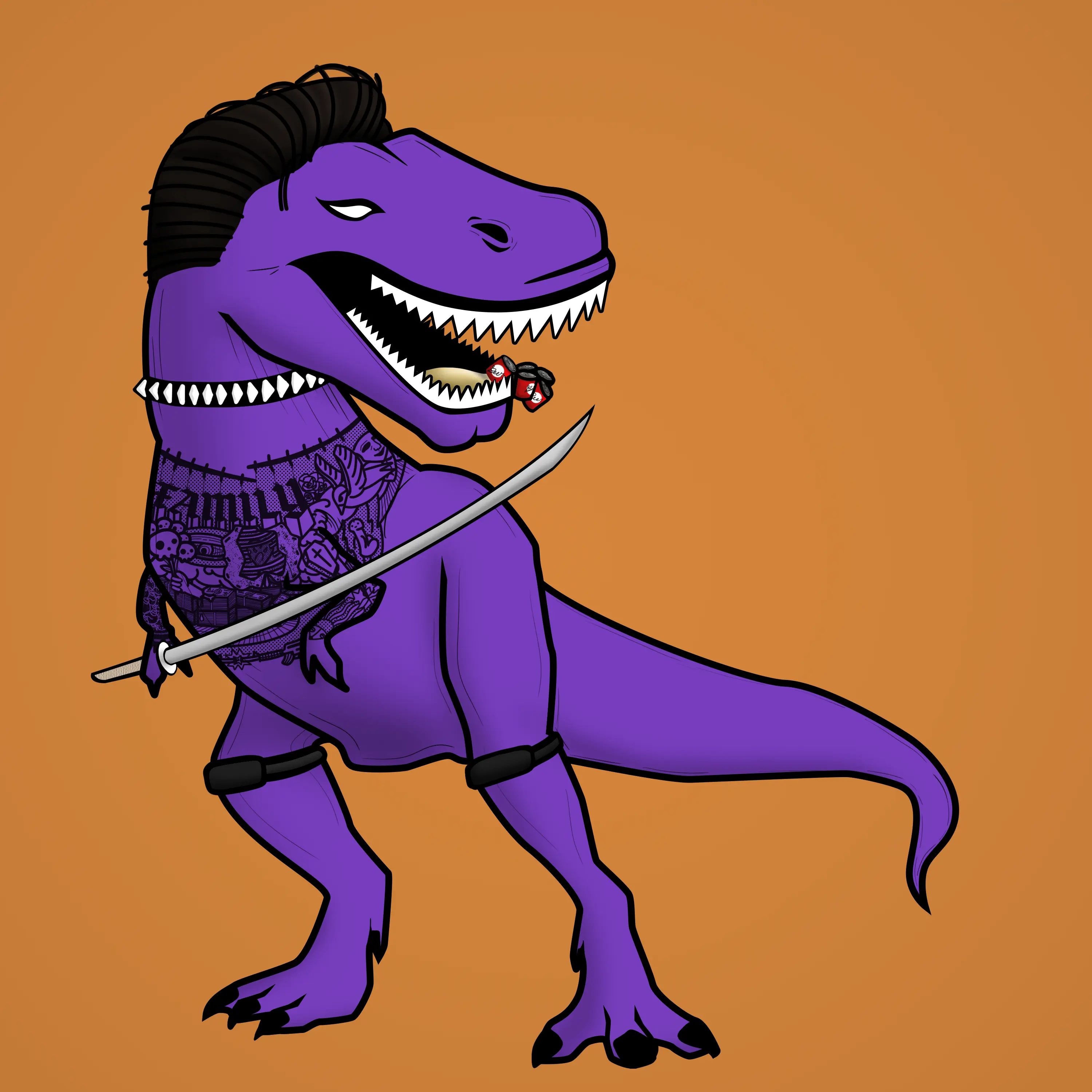 Algosaur Evolution #584 NFT on Algorand