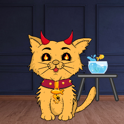 Happy Hoomens Cat#0288 NFT on Algorand