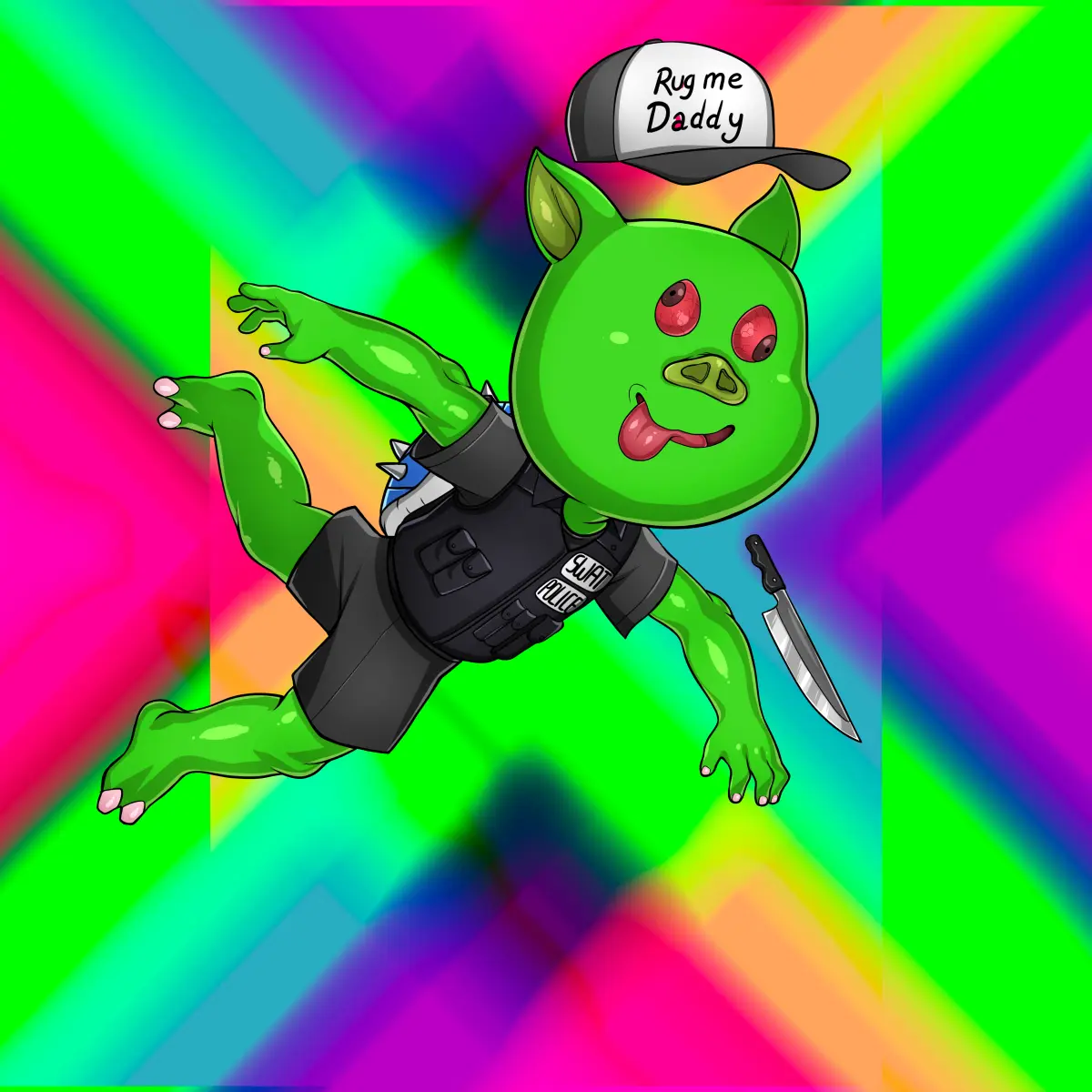 Rug Friends  #3244 NFT on Algorand