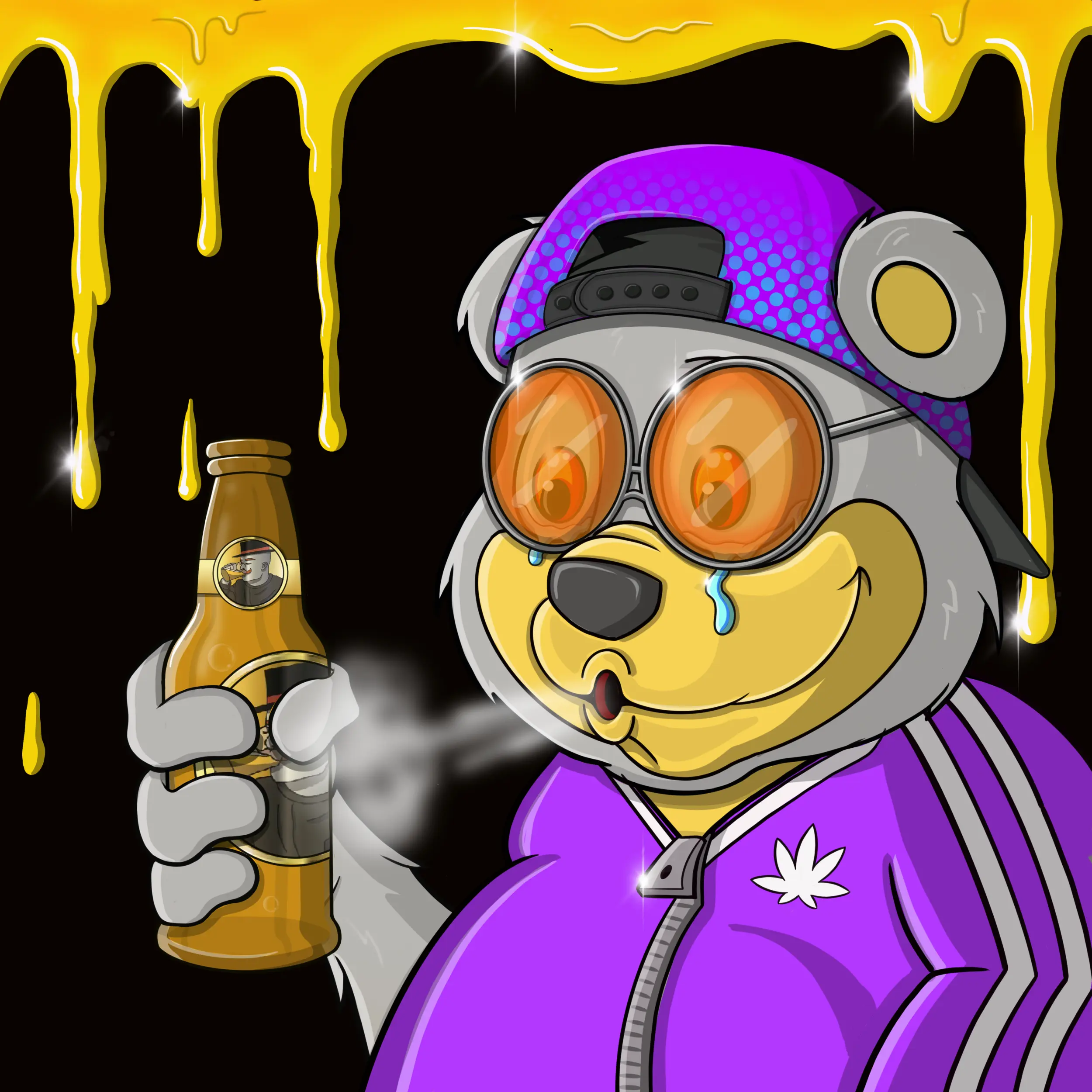 Burnin Bears #1196 NFT on Algorand