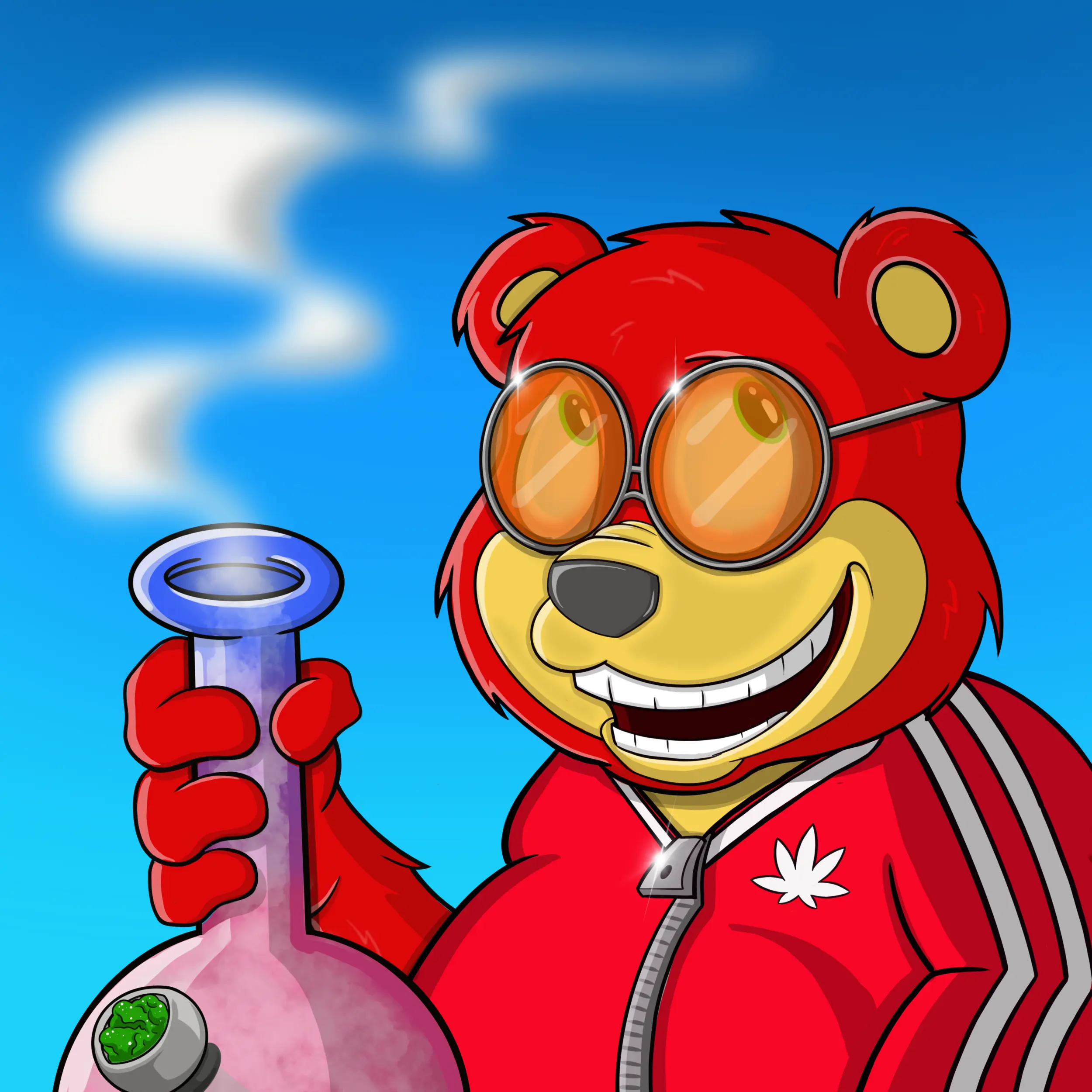 Burnin Bears #6 NFT on Algorand