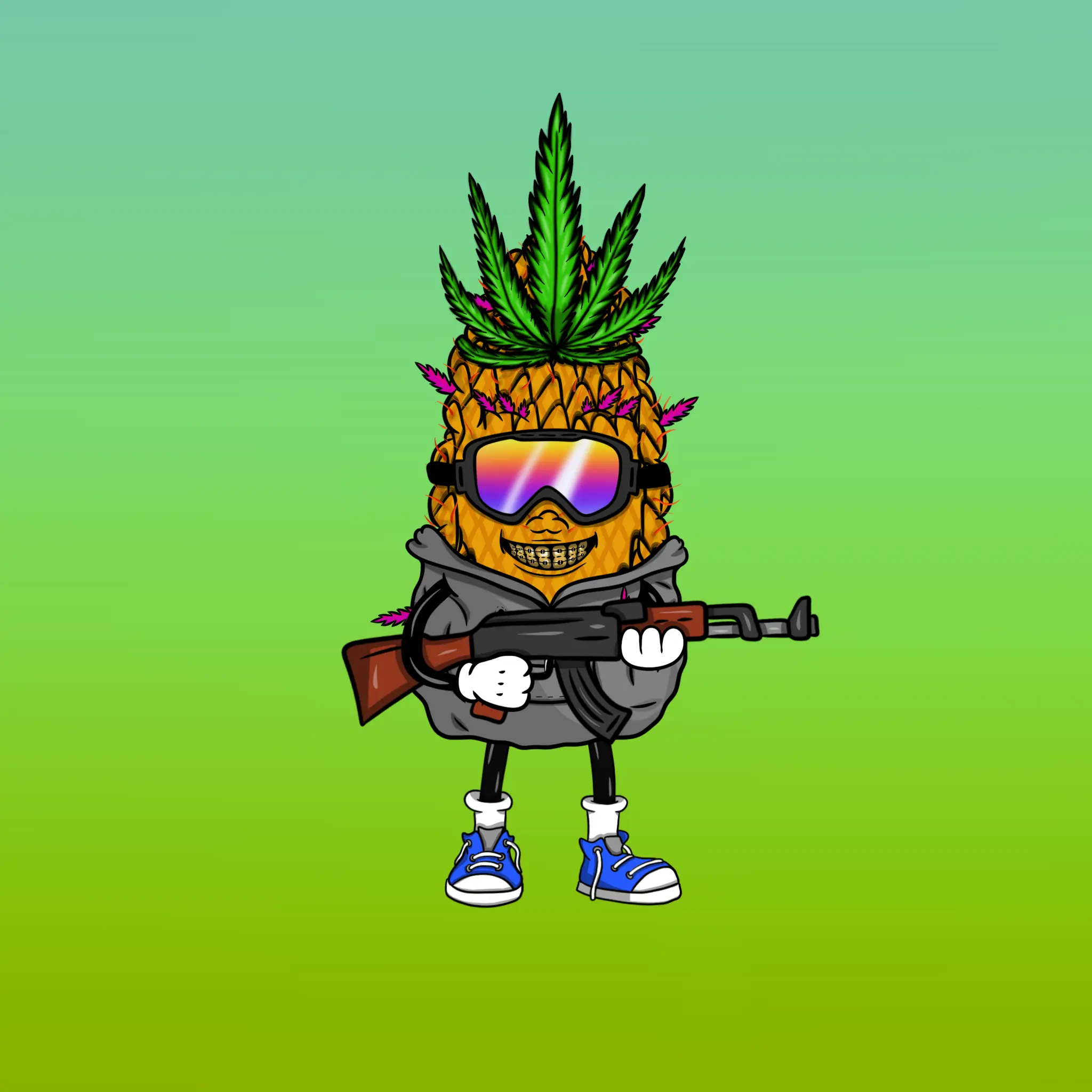 Blazing Budz #239 NFT on Algorand