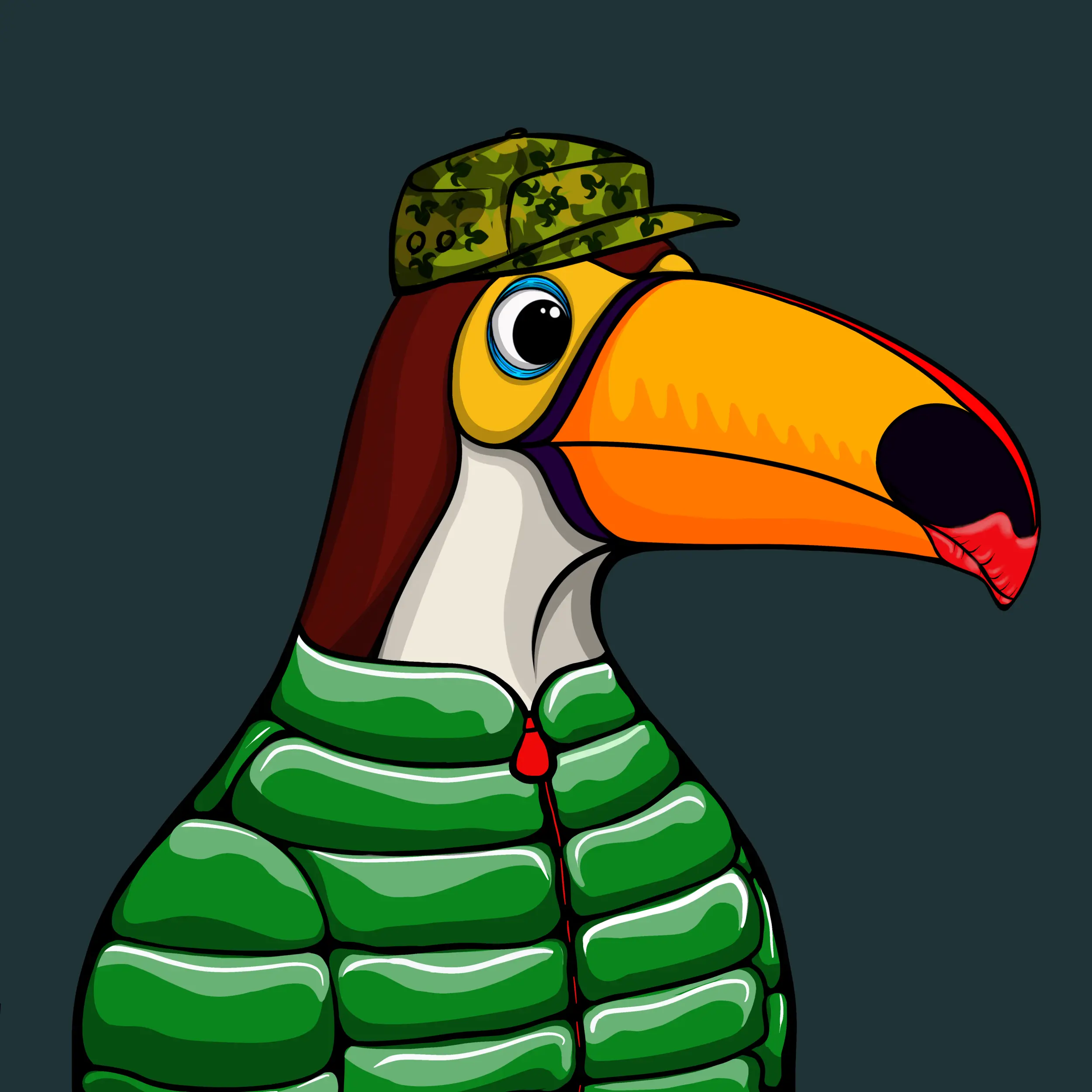 Tucan Tribe #1910 NFT on Algorand