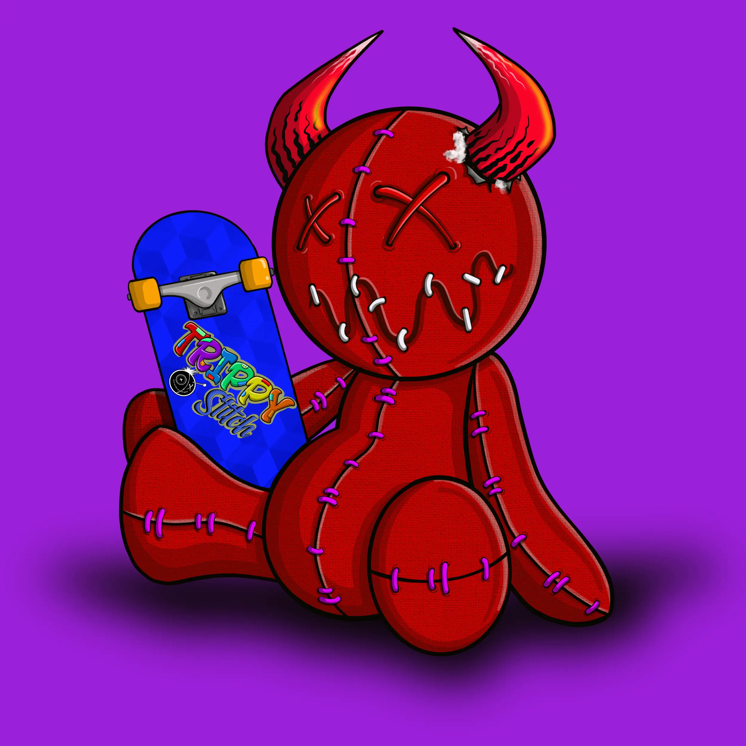 Trippy Stitch #863 NFT on Algorand