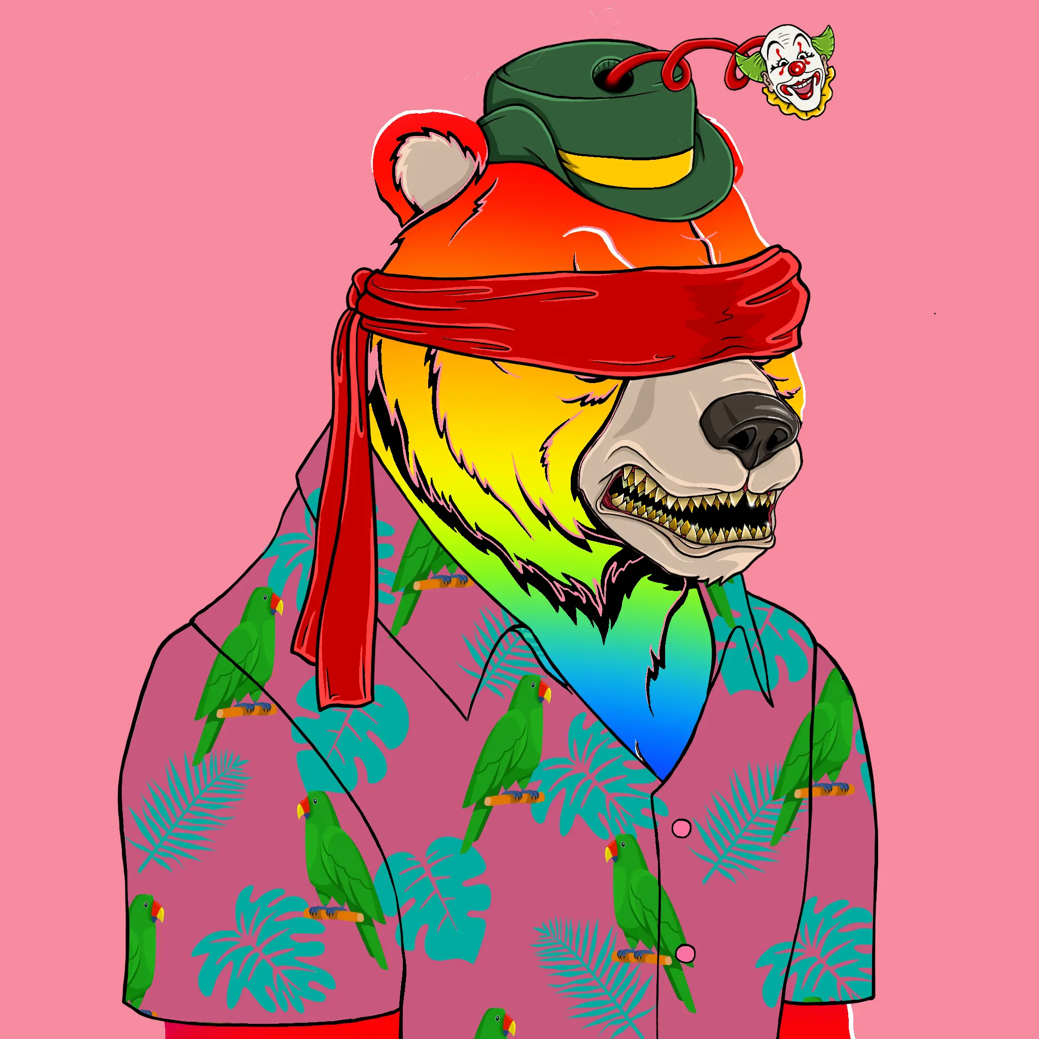 Mad Bears #534 NFT on Algorand