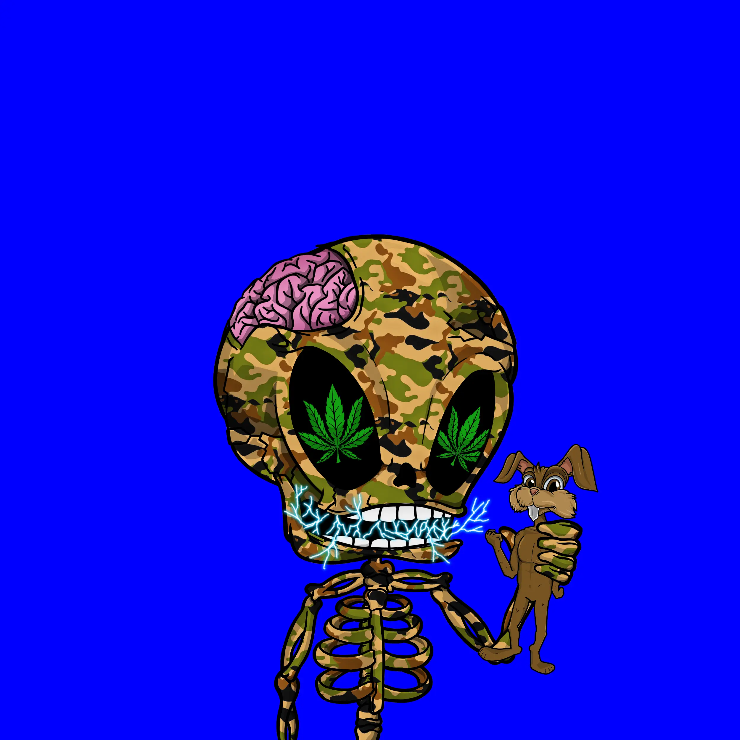 BoneBuddies #736 NFT on Algorand