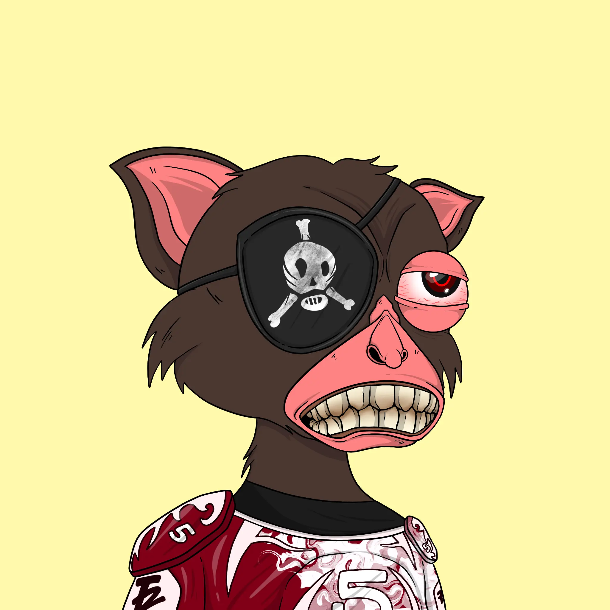 Trendy Tarsier #2572 NFT on Algorand