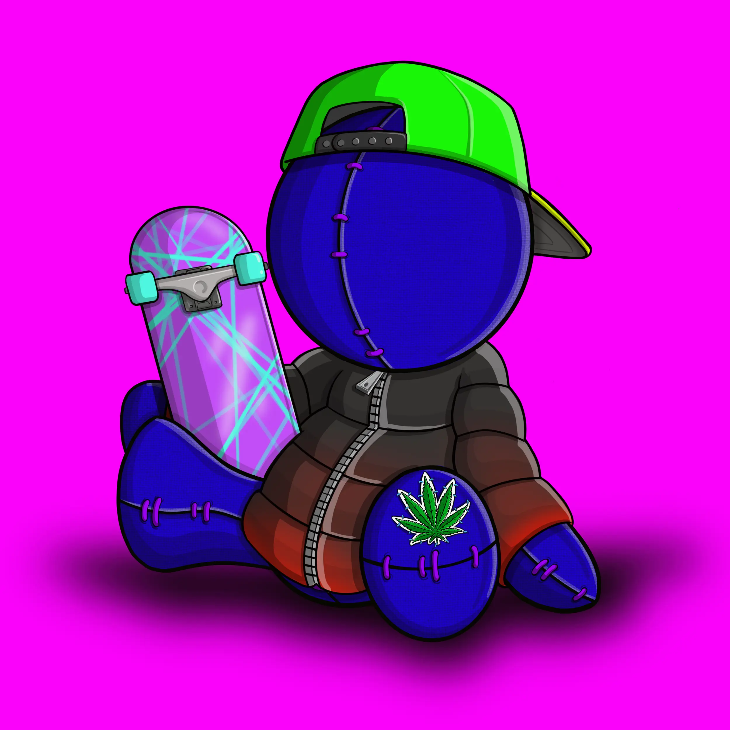 Trippy Stitch #532 NFT on Algorand