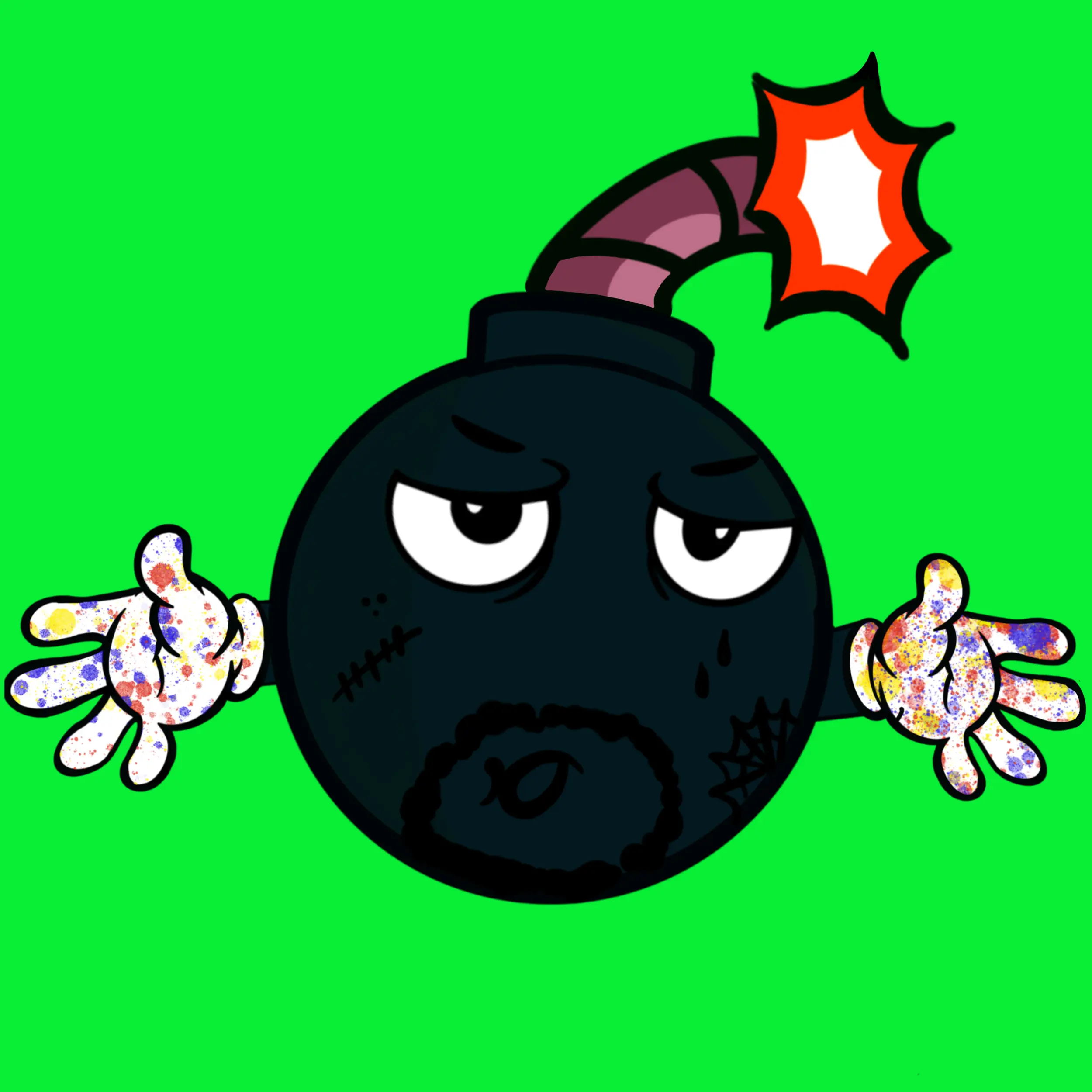 Crypto Bomber Krew #1142 NFT on Algorand