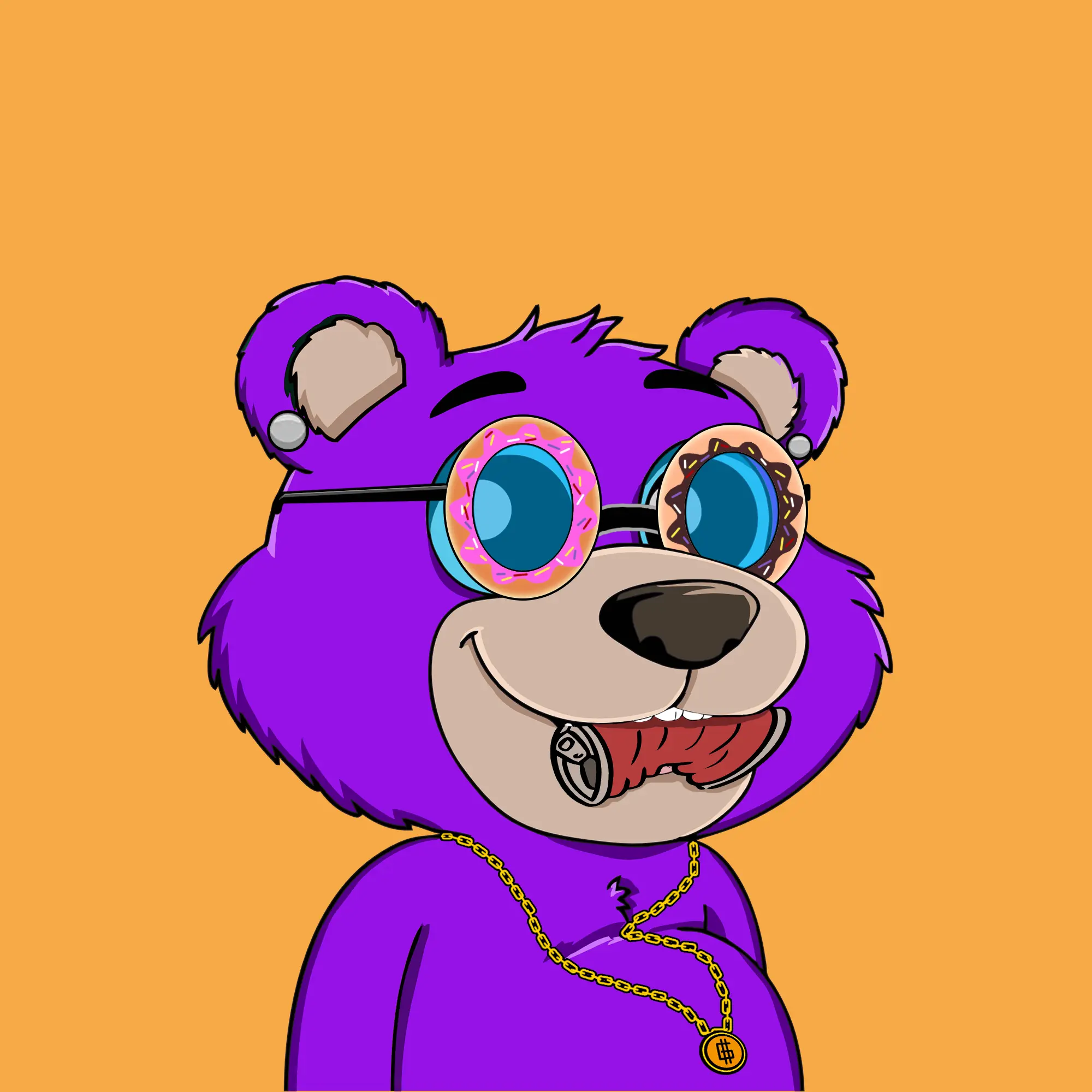 Gluttonous Bears #3 NFT on Algorand