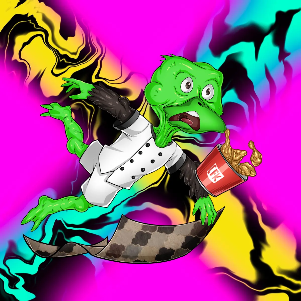 Rug Friends  #3277 NFT on Algorand