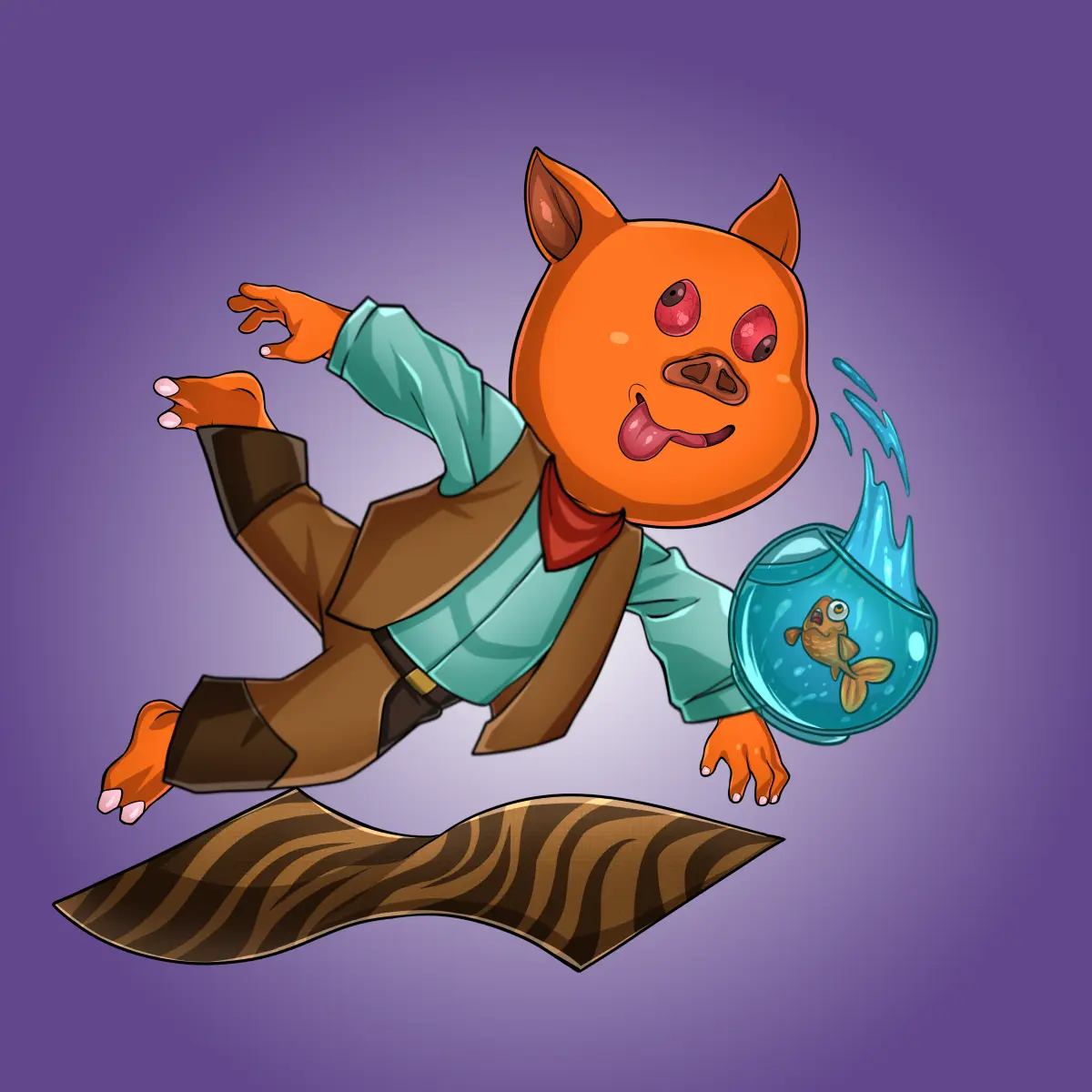 Rug Friends  #4122 NFT on Algorand