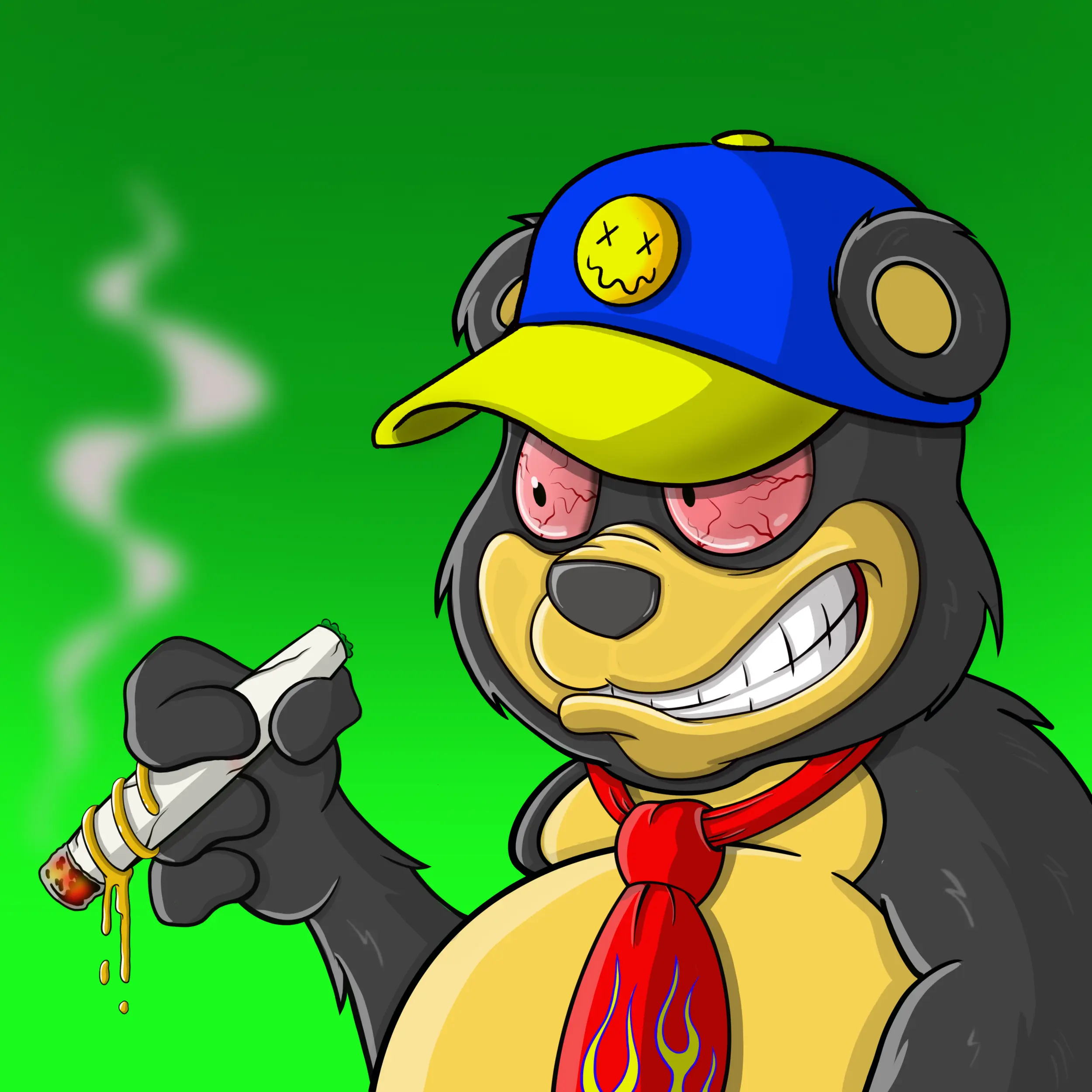 Burnin Bears #342 NFT on Algorand