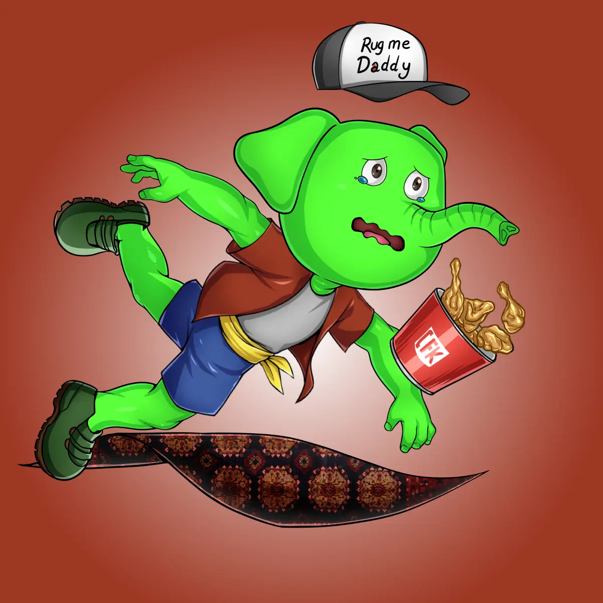 Rug Friends  #2200 NFT on Algorand